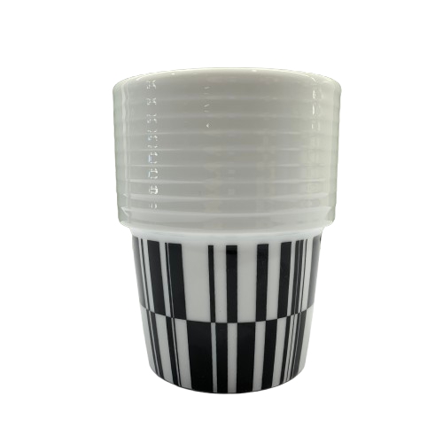 Rörstrand Filippa K Deco Mugg Design Svart/Vit