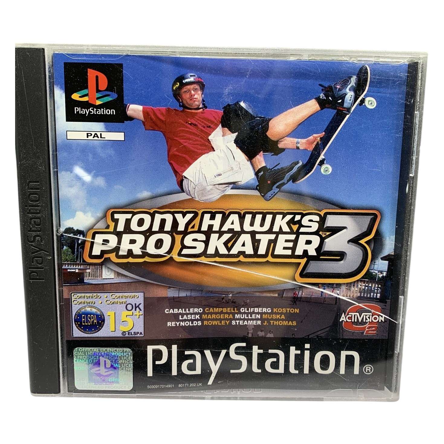 PS1 Tony Hawks Pro Skater 3 PAL SvensktPlay station 1 Play station Retro Spel