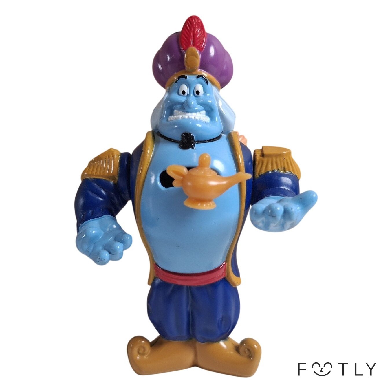 Disneyland Paris 2001 McDonalds Ande Aladdin Figur Plast Samlarleksak Retro