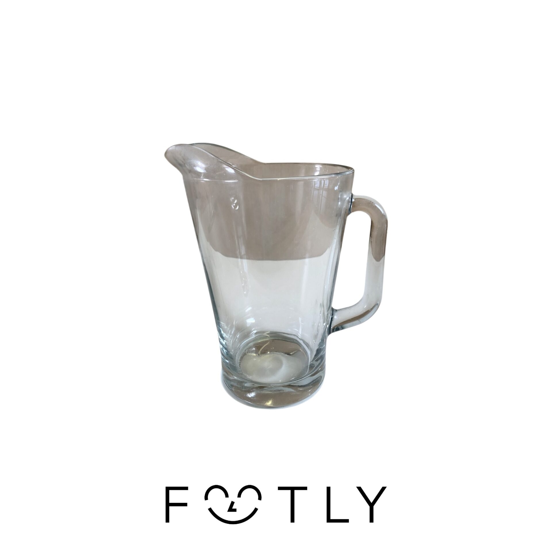 Tillbringare Glaskanna Glas Kanna Vintage Design Retro