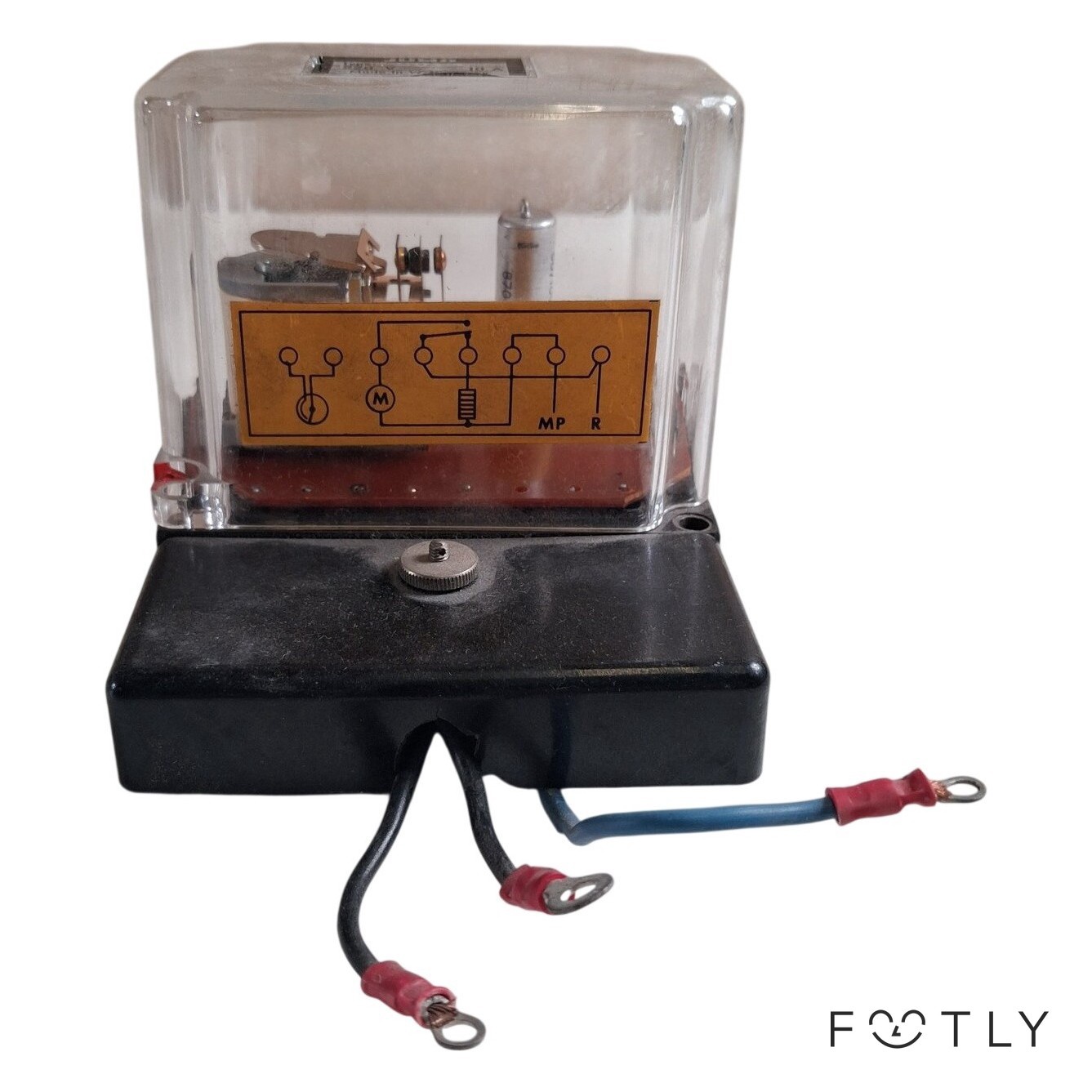 Jumo Z010 Relä 220V 10A Vintage Industri Komponent Växelström