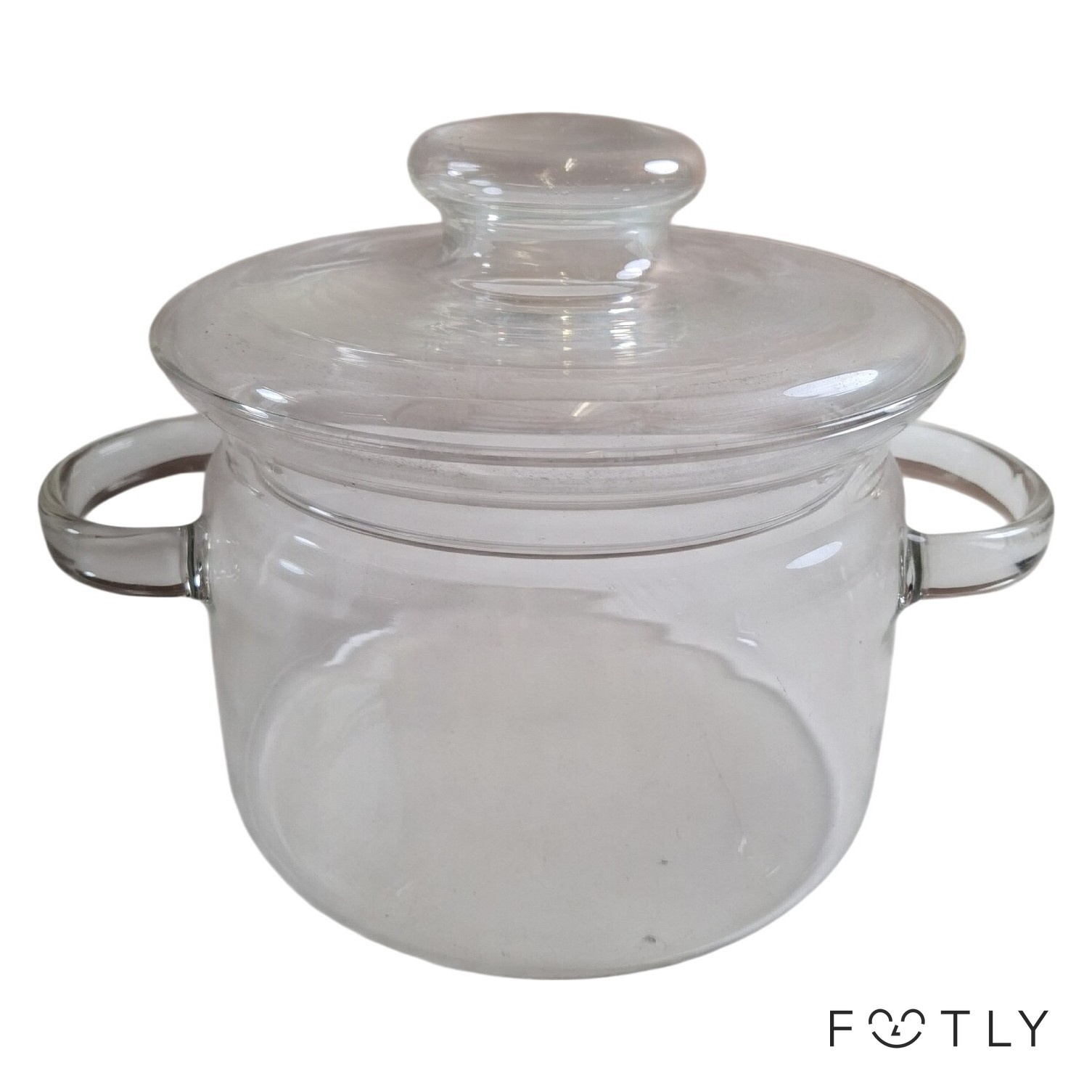 Gryta Med Lock Glas Transparent Kastrull Ugnsform Glasgryta