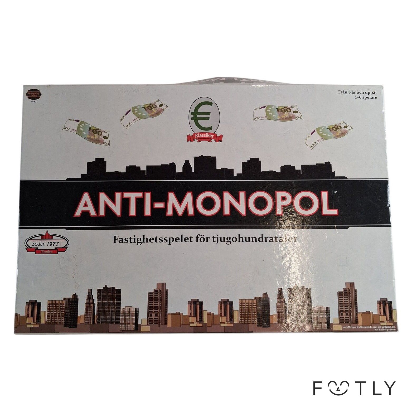 Anti-Monopol Brädspel Fastighetsspel Euro Sedlar Sällskapsspel Anti Monopol