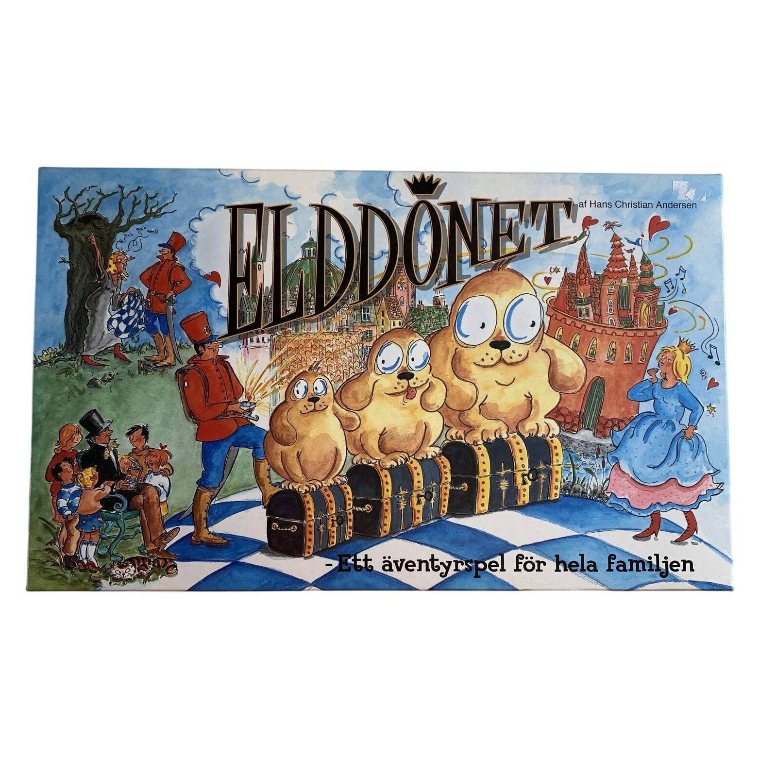 ELDDONET Brädspel Familjespel Äventyr Frågespel Hans Christian Andersen