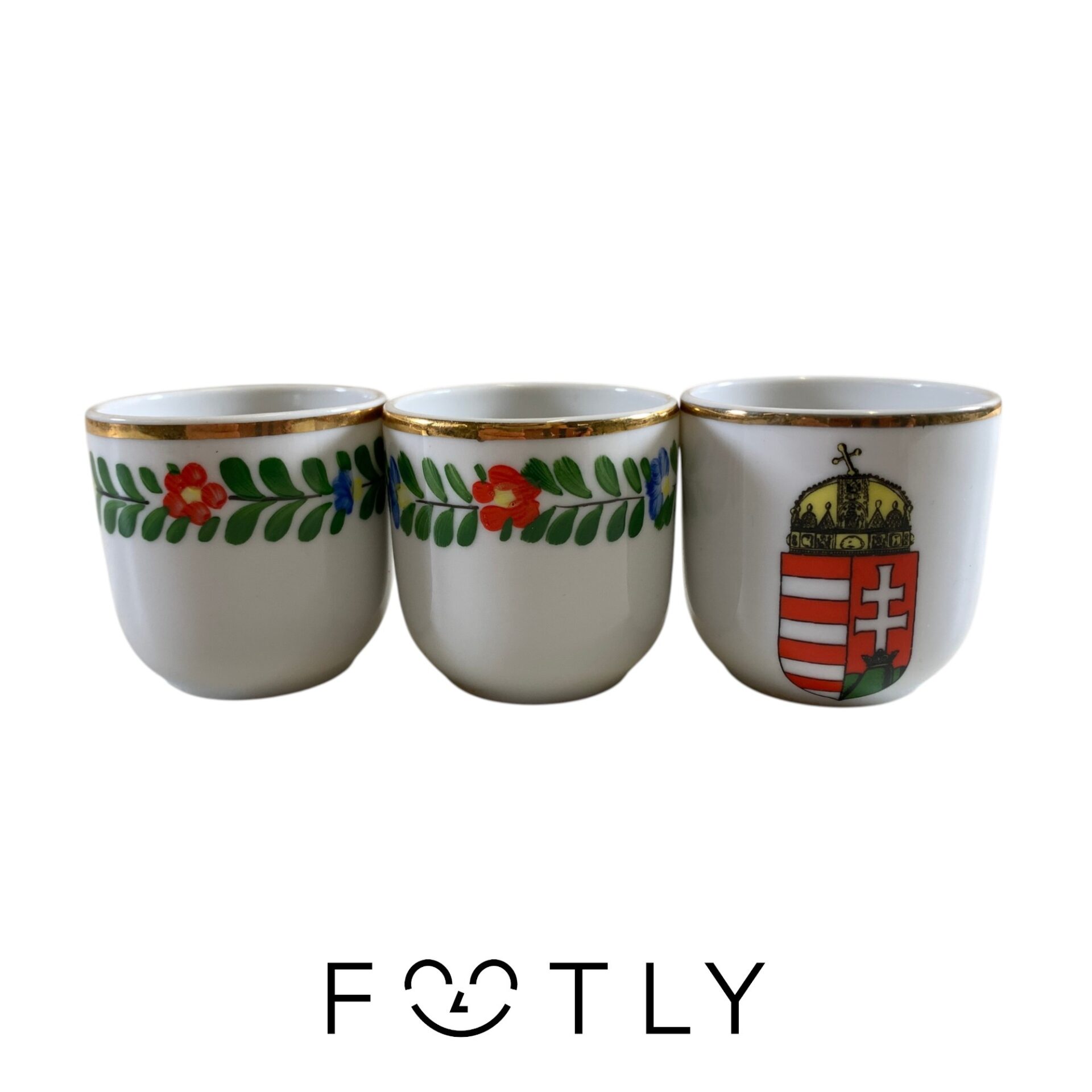 Hollohaza Snapsglas Sprtiglas 3st Palinkaglas