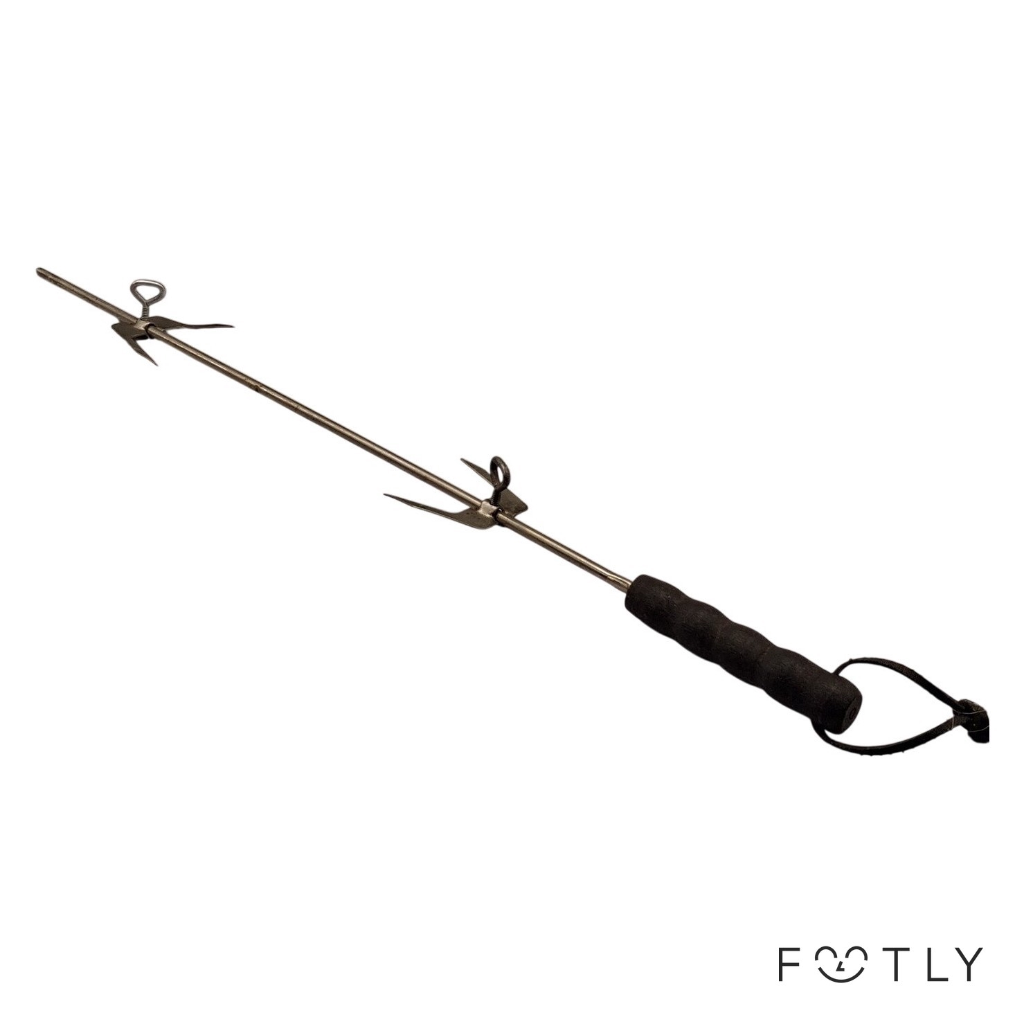 Grillspett Rotisseri Metall Handtag Justerbar Spett Grillverktyg BBQ