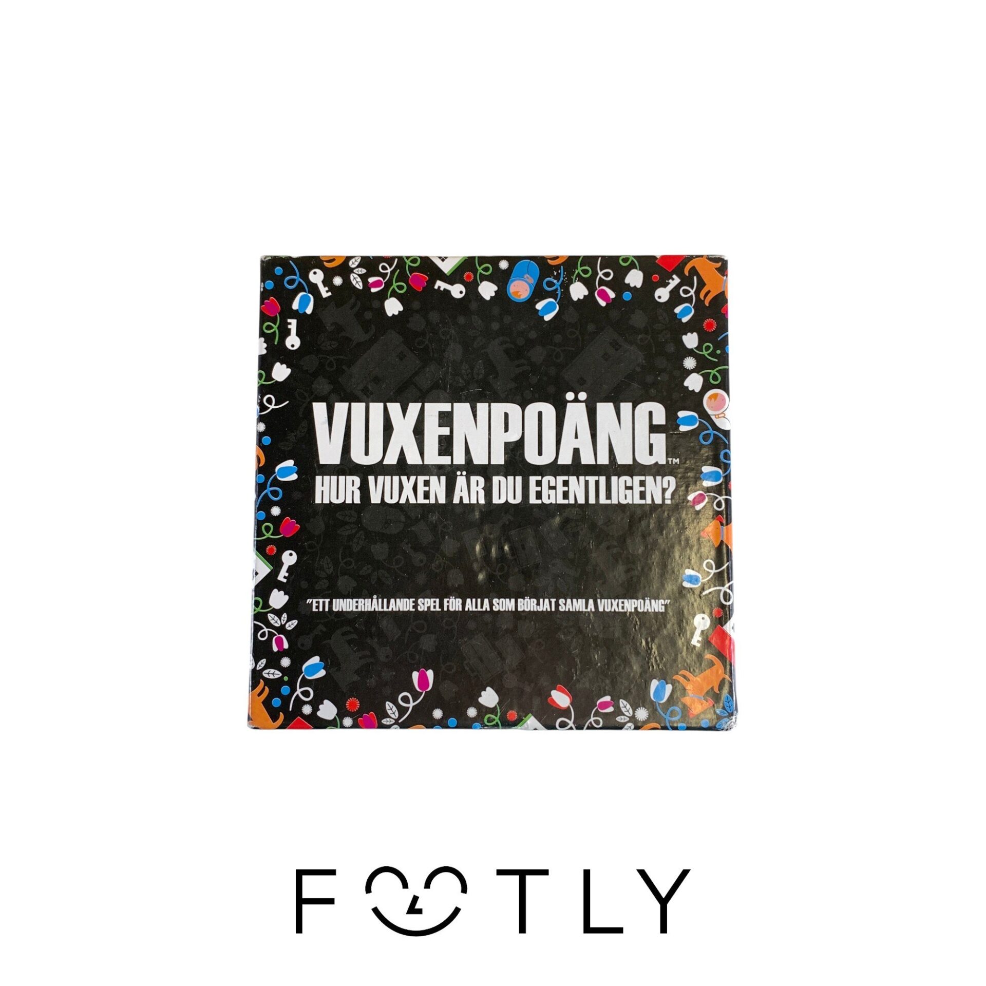 Vuxenpoäng Frågespel Sällskapsspel Kylskåpspoesi