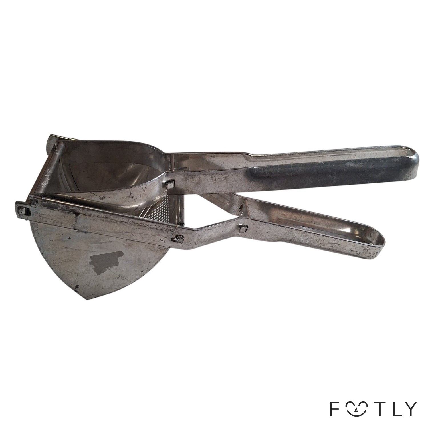 Potatispress Metall Rostfri Potatisstöt Press Köksredskap Vintage Retro