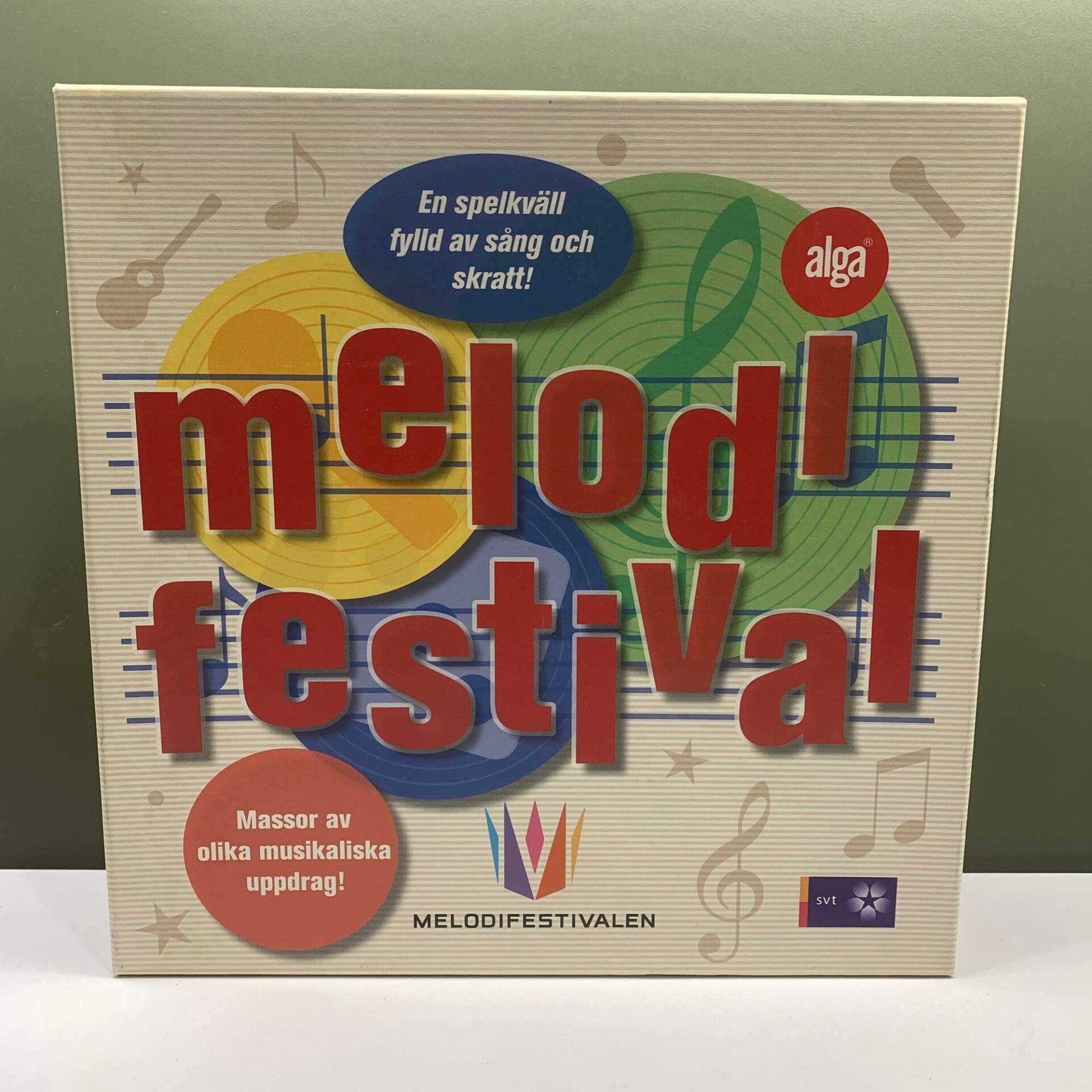 Alga Melodifestivalen Brädspel Spel Sällskapsspel