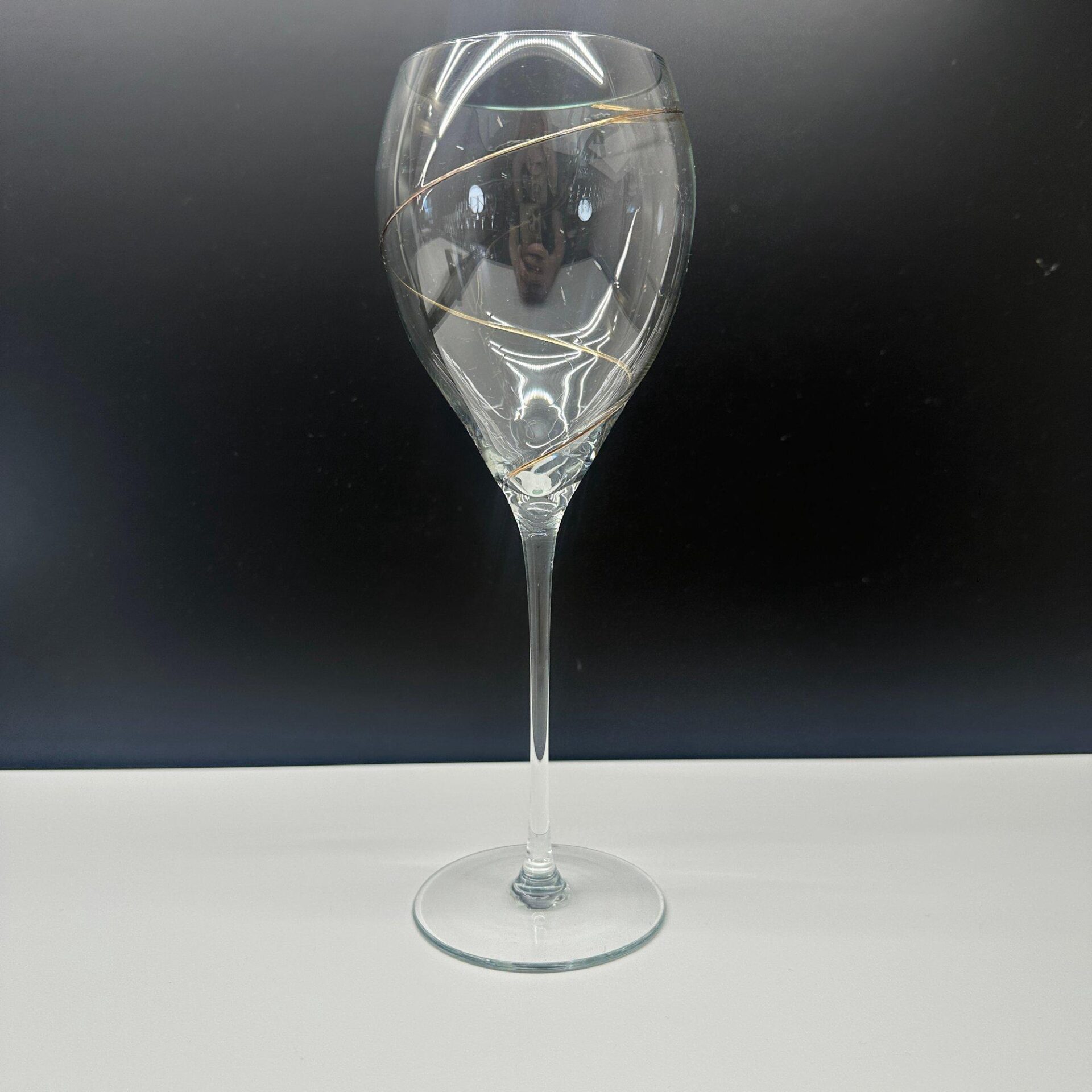 Kosta Boda Line Rödvinsglas Design Anna Ehrner Vintage Konstglas Glas Rödvin