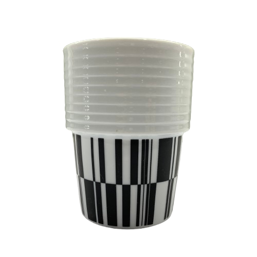Rörstrand Filippa K Deco Mugg Design Svart/Vit