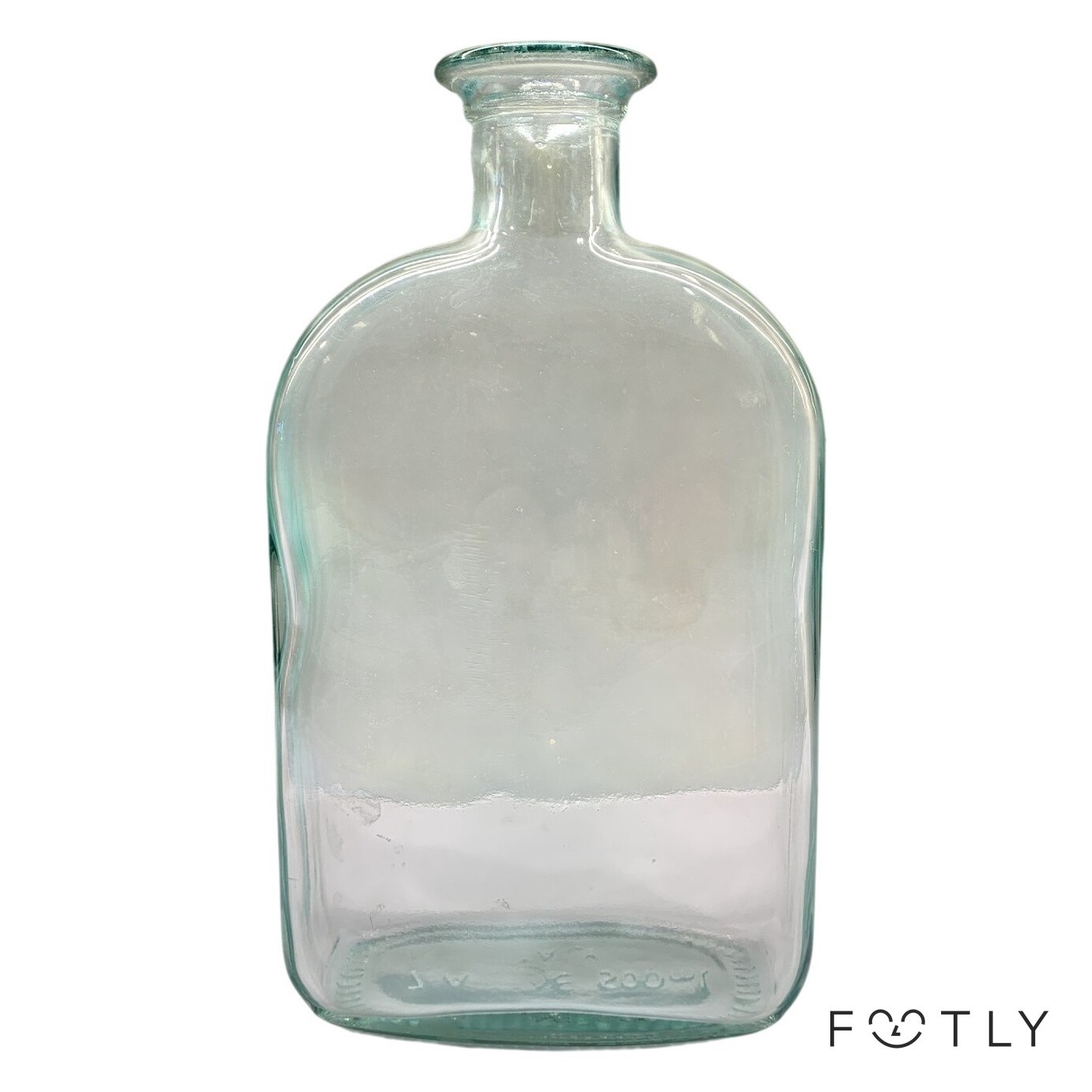 Flaska 500ml Glas Italien Klar Retro Vintage Butelj Dekoration Vas
