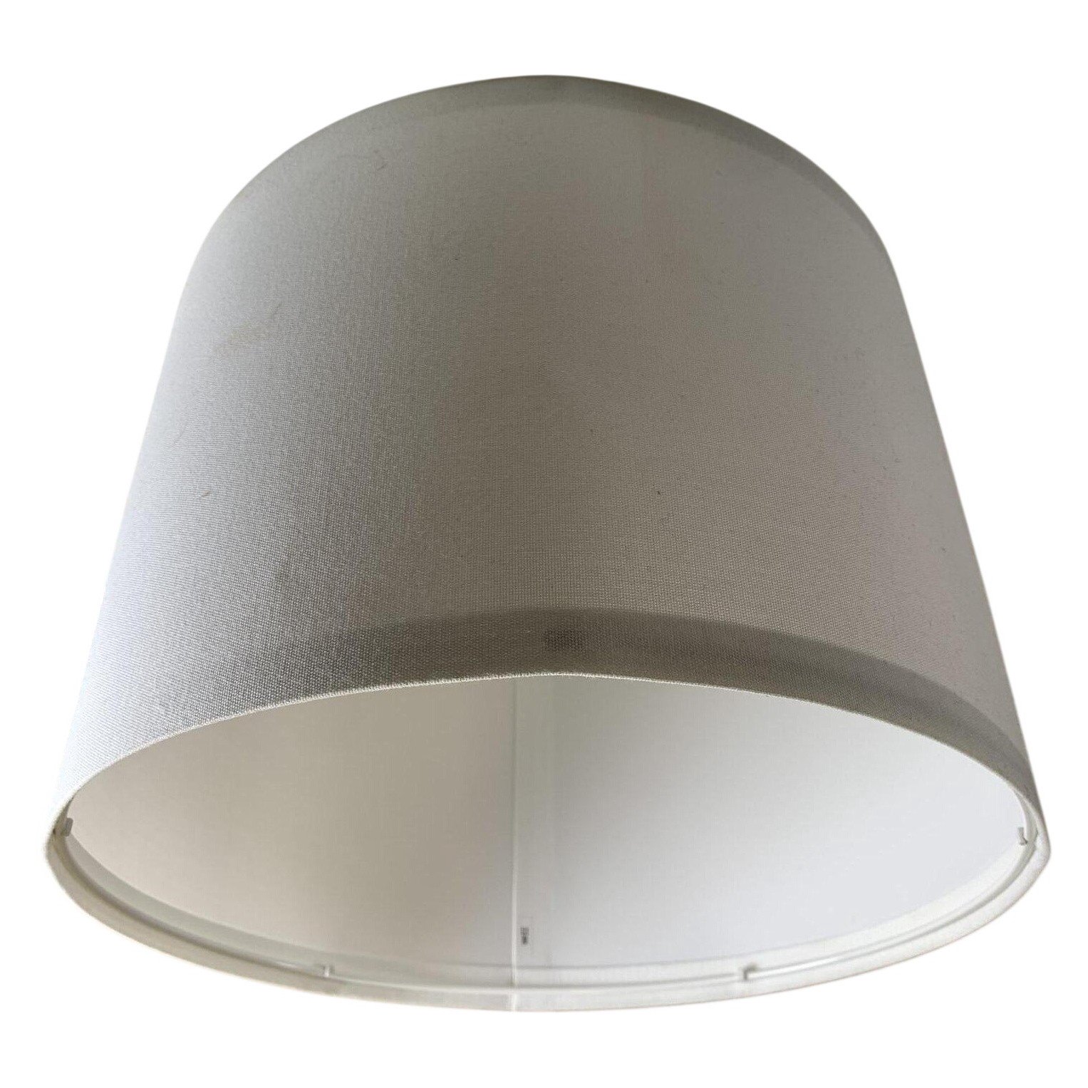 Lampskärm Vit Rund Modern Inredning