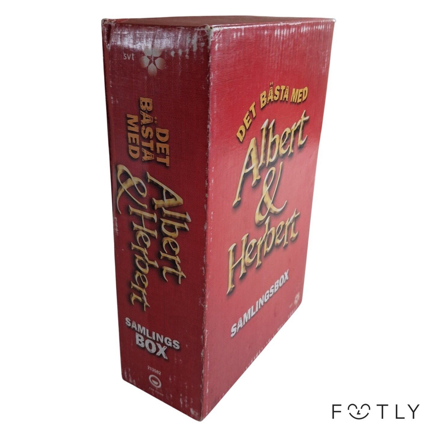 Albert & Herbert Det Bästa Med Samlingsbox 3 DVD Volym 1 2 Extra Material