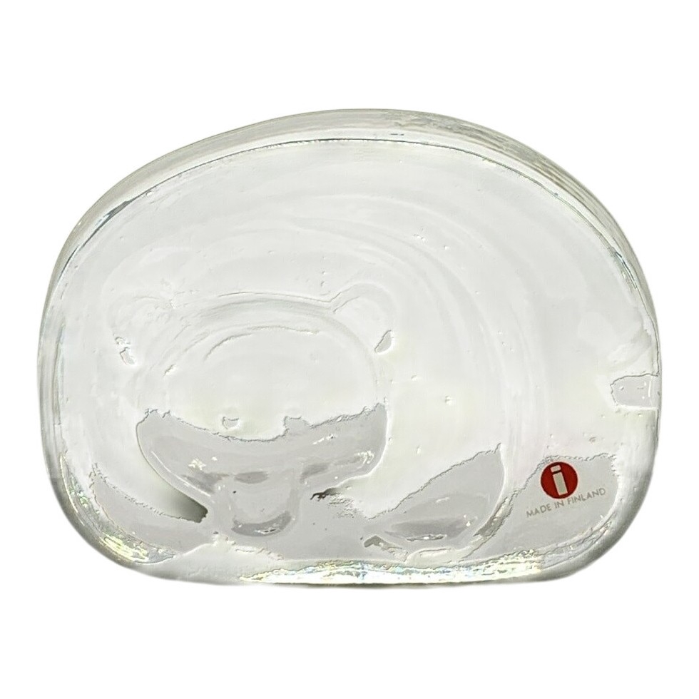 Iittala Björn Jorma Vennola Glasfigur Konstglas Glasdjur VIntage Retro Finland