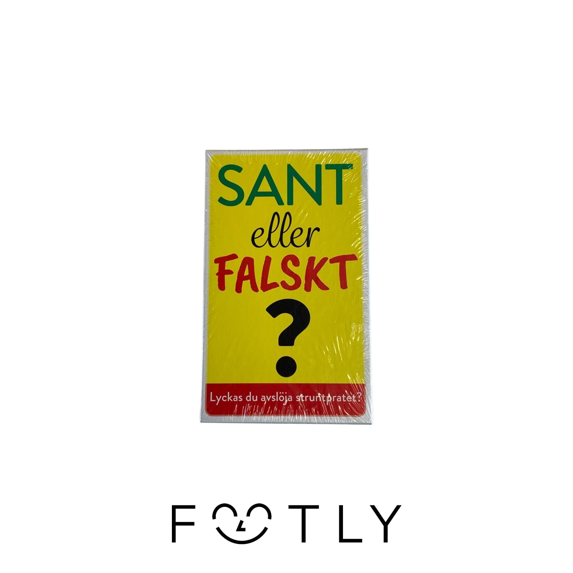 Tactic Sant eller Falskt Frågespel Sällskapsspel Resespel