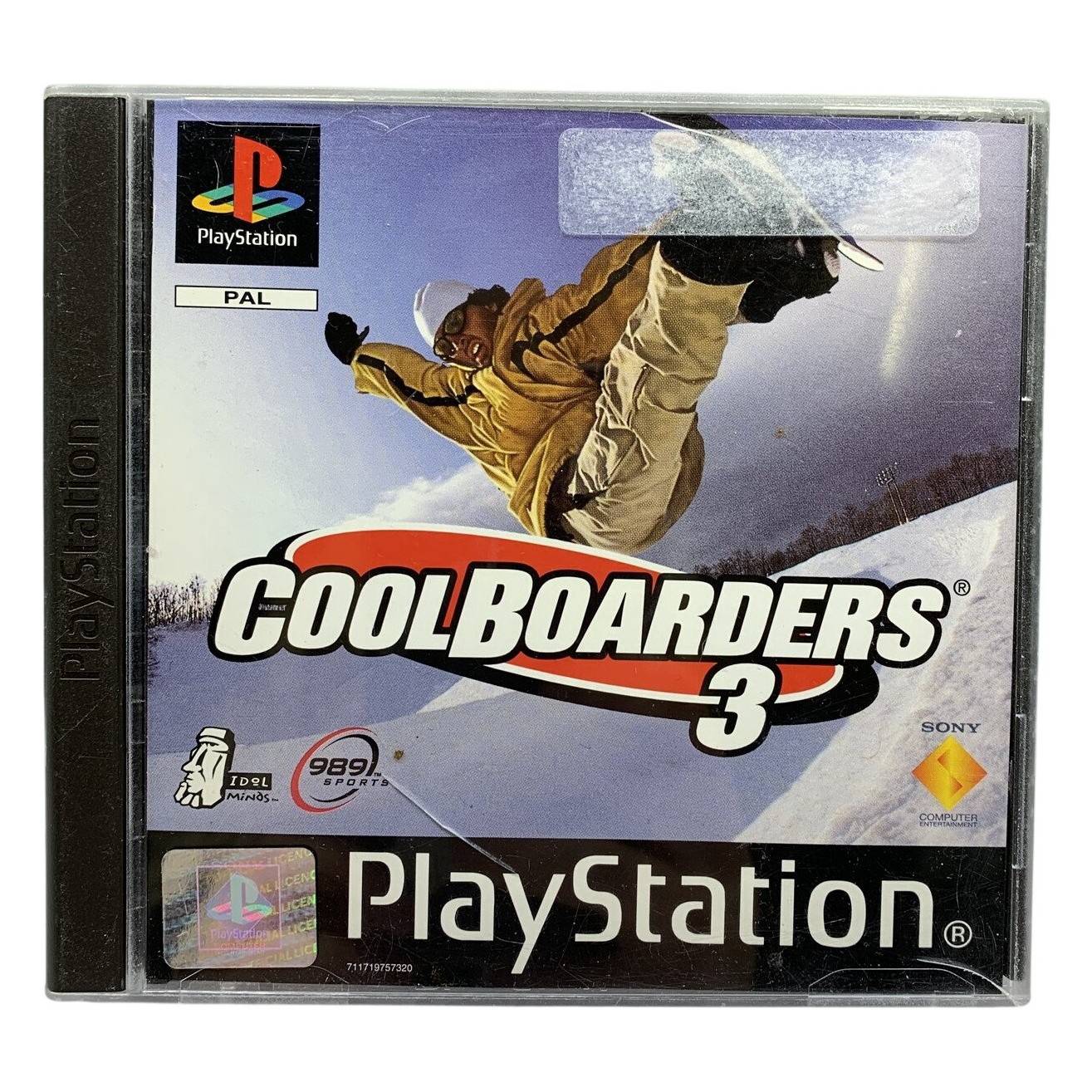 PS1 Cool Boarders 3 PAL Svenskt Playstation 1 Sony Play station One Spel Retro