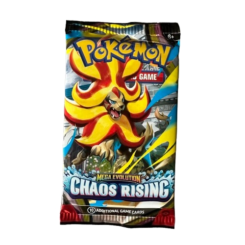Pokémon Mega Evolution Chaos Rising Booster Pack Pokemon CRI EN TCG Cards