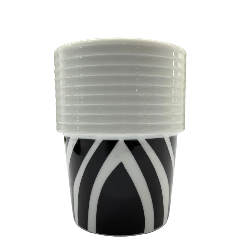 Rörstrand Filippa K Cut out Mugg 2014 Svart/Vit Design