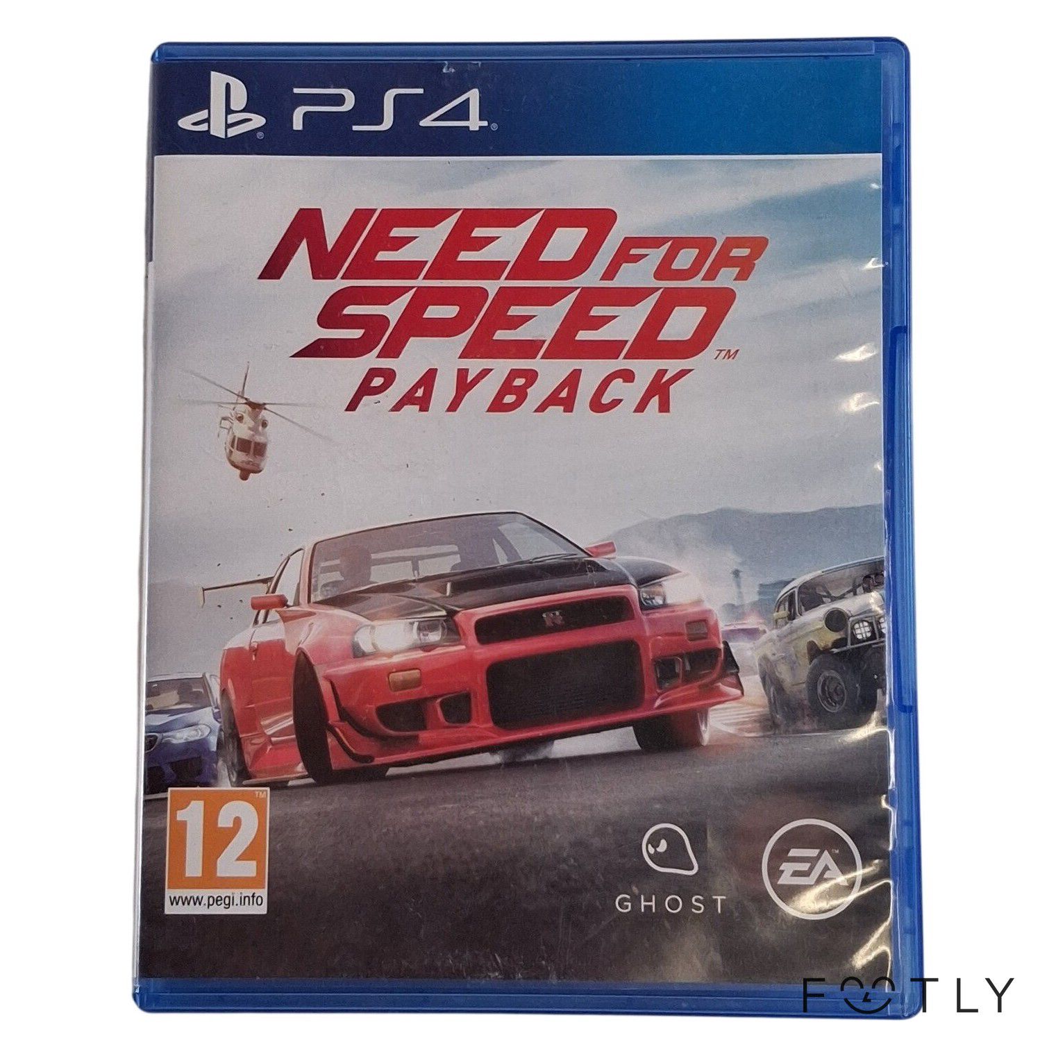 PS4 Need For Speed Payback Spel Racing EA Ghost 12+ Sony Playstation 4