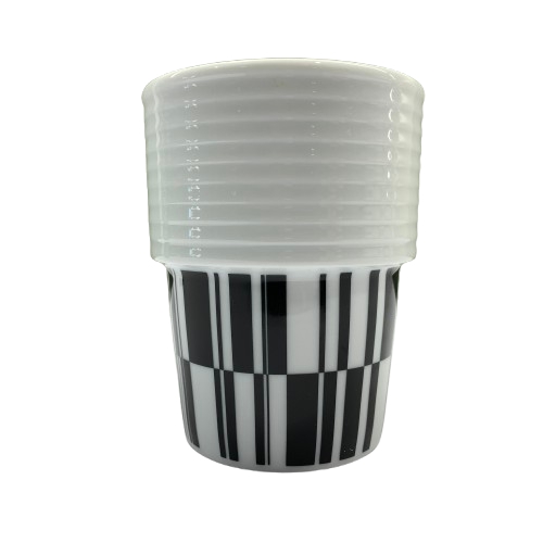 Rörstrand Filippa K Deco Mugg Design Svart/Vit