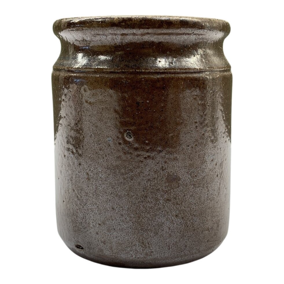 Vallåka Krus Vintage Brun Kruka Stengods Keramik Burk Vas Rustik Retro