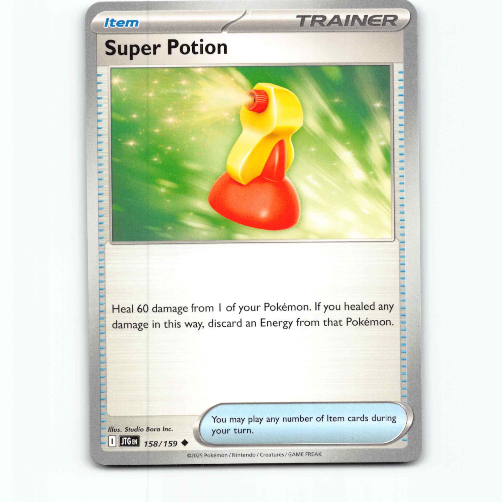 Super Potion 158/159 Pokémon JTG EN Journey Together Pokemon Kort Scarlet & Viol