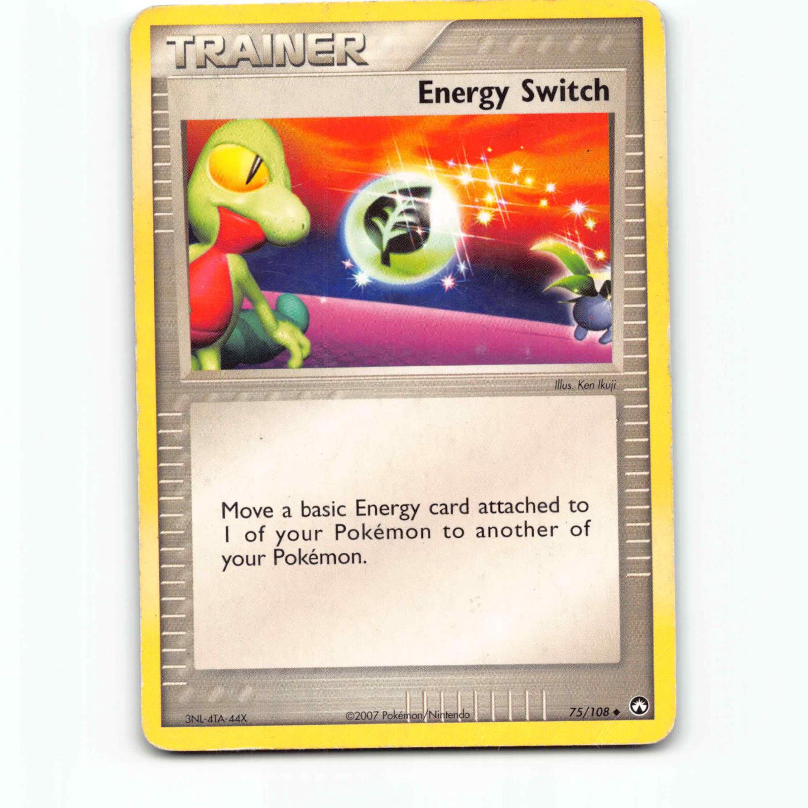 Energy Switch 75 Pokémon PK EN 75/108 Power Keepers Pokemon Kort EX-Era