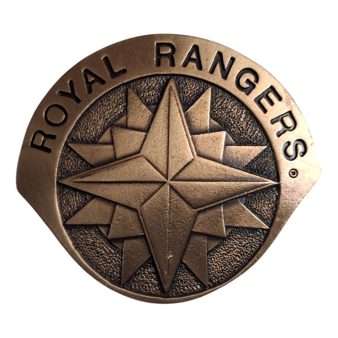 Royal Rangers Bältespänne Ready Vintage 1978 Indiana Metal Craft Retro Gospel