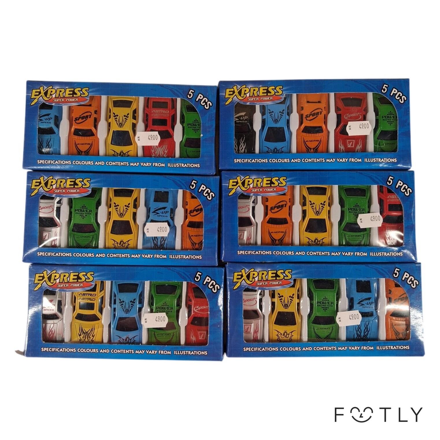 Part Bilar 30 st Express Super Leksaksbilar Modellbilar Flera Färger Leksaker