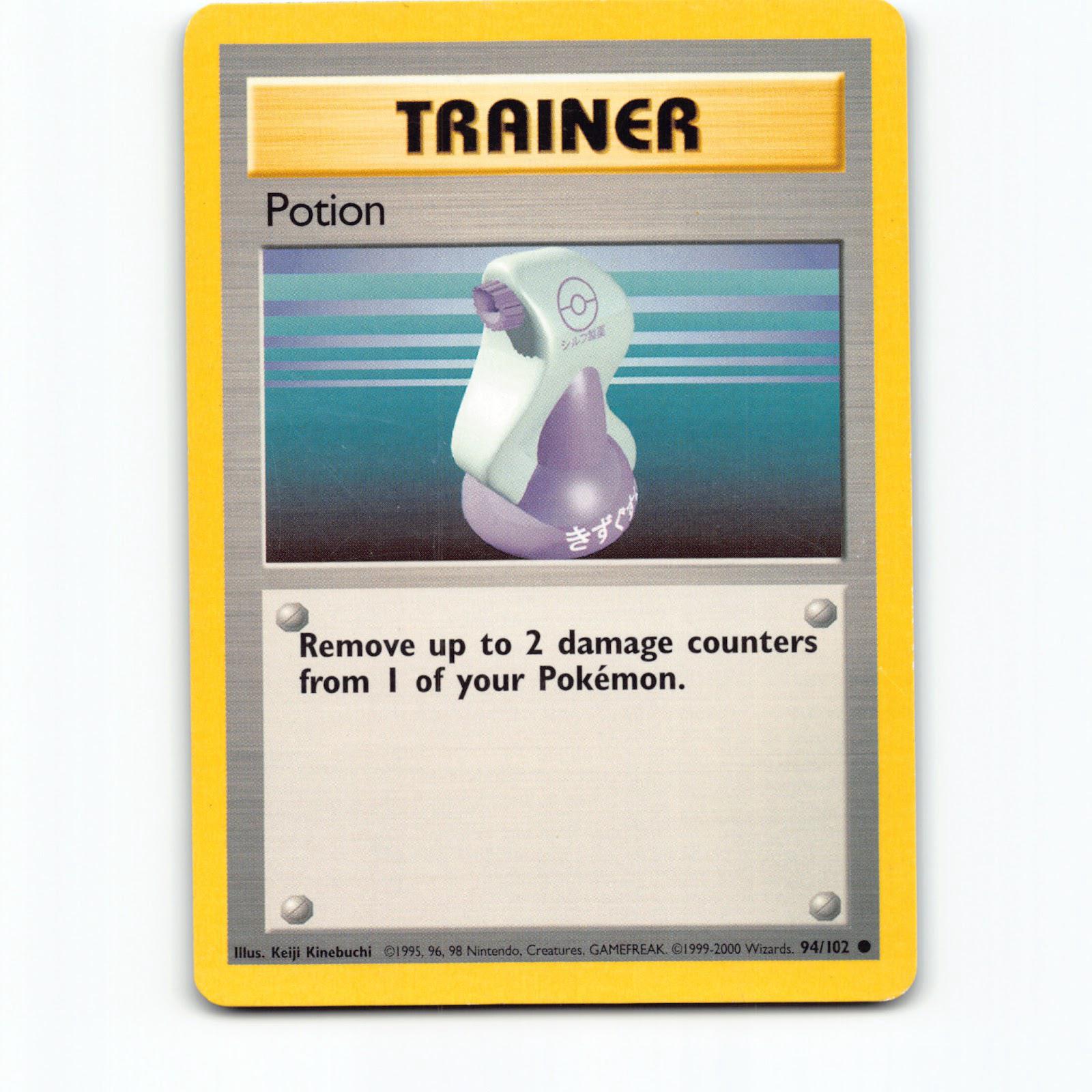 Potion 094/102 Pokémon BS EN Base Set Pokemon Kort Wizards of The Coast