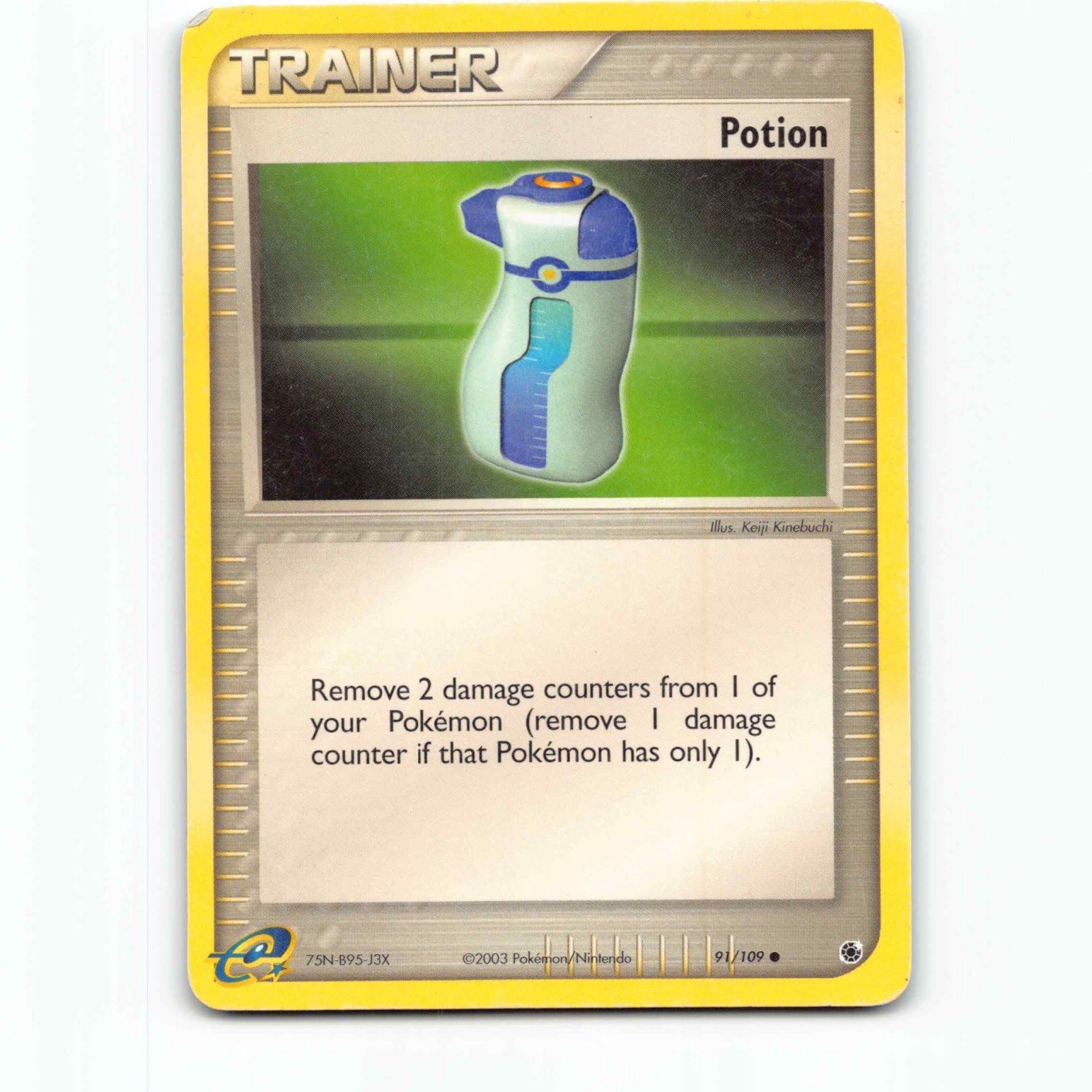 Potion 91 Pokémon RS EN 91/109 Ruby & Sapphire Pokemon Kort EX-Era