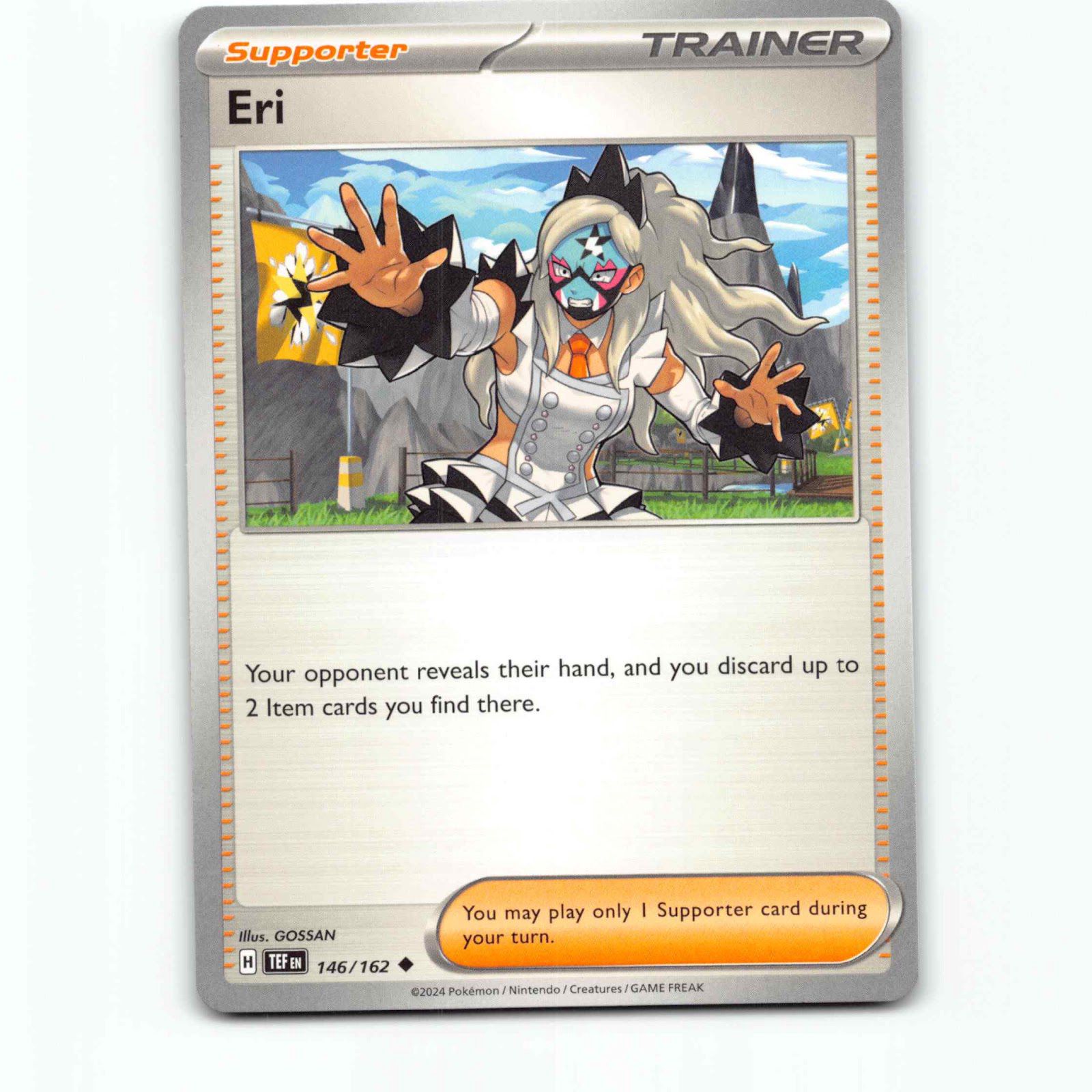 Eri 146/162 Pokémon TEF EN Temporal Forces Pokemon Kort Scarlet & Violet