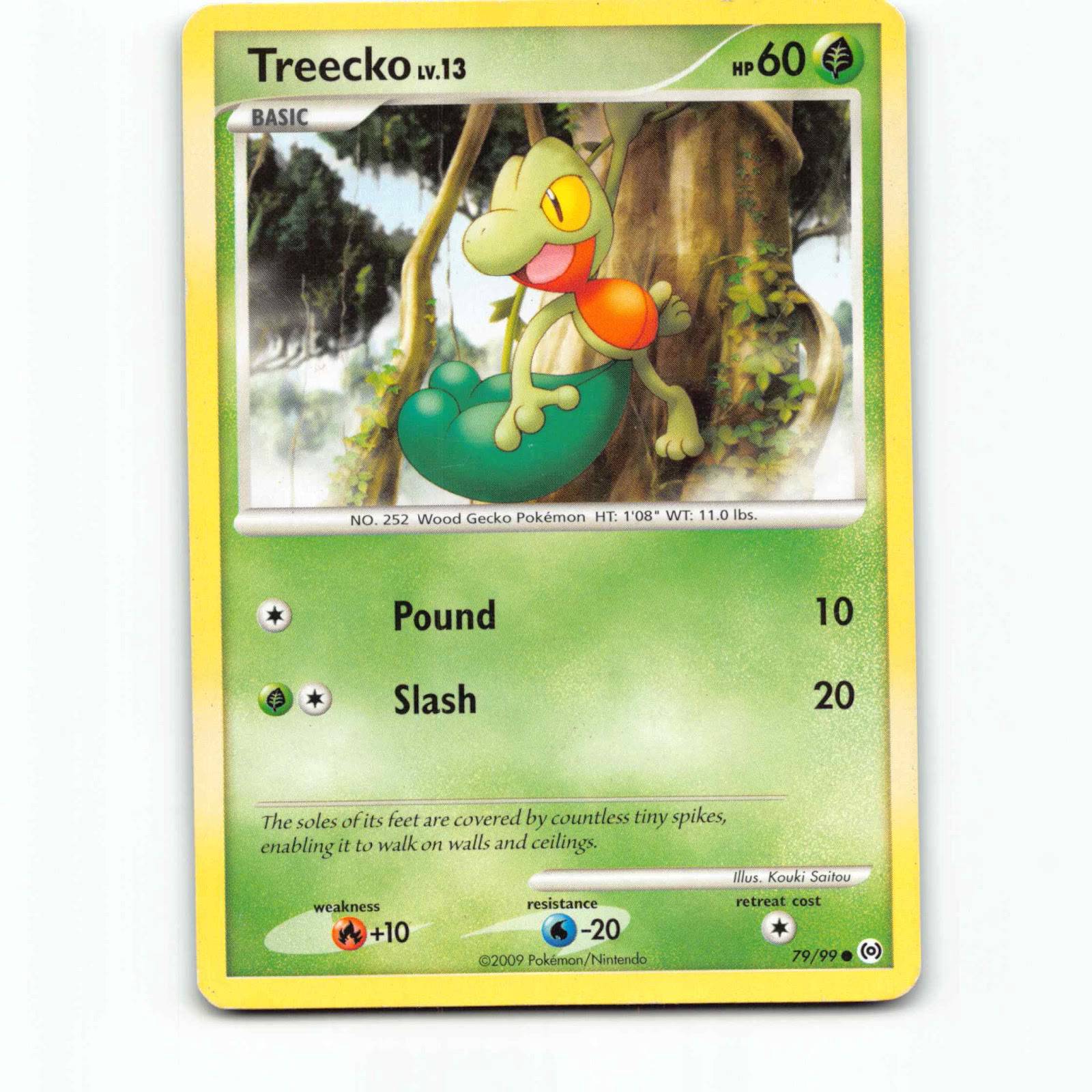 Treecko 79 Pokémon AR EN 79/99 Arceus Pokemon Kort Platinum