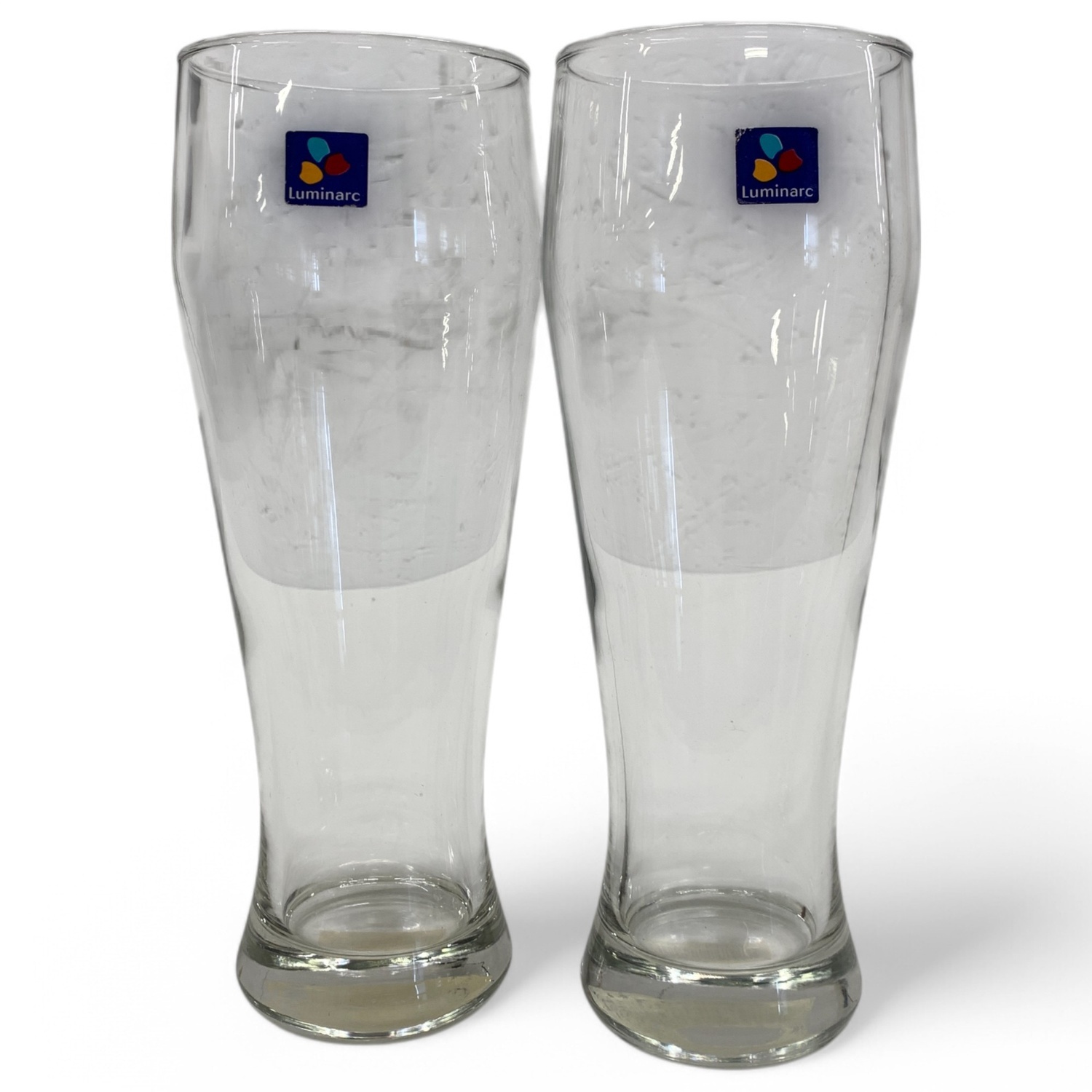 Luminarc Ölglas 2st Glas Etikettmärkt