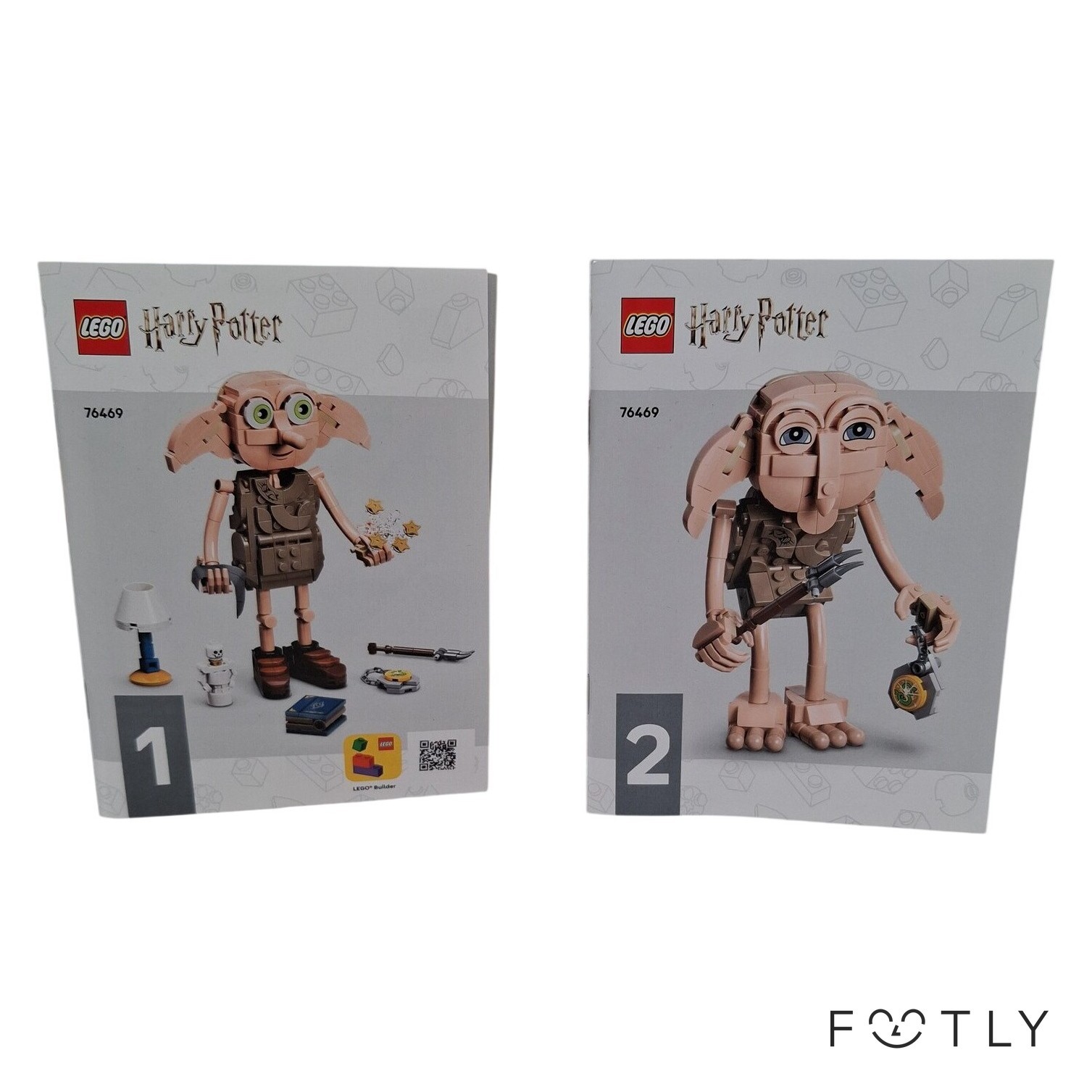 Lego Harry Potter 76469 OBS! Endast manualer Bygginstruktioner Dobby Guide Bok