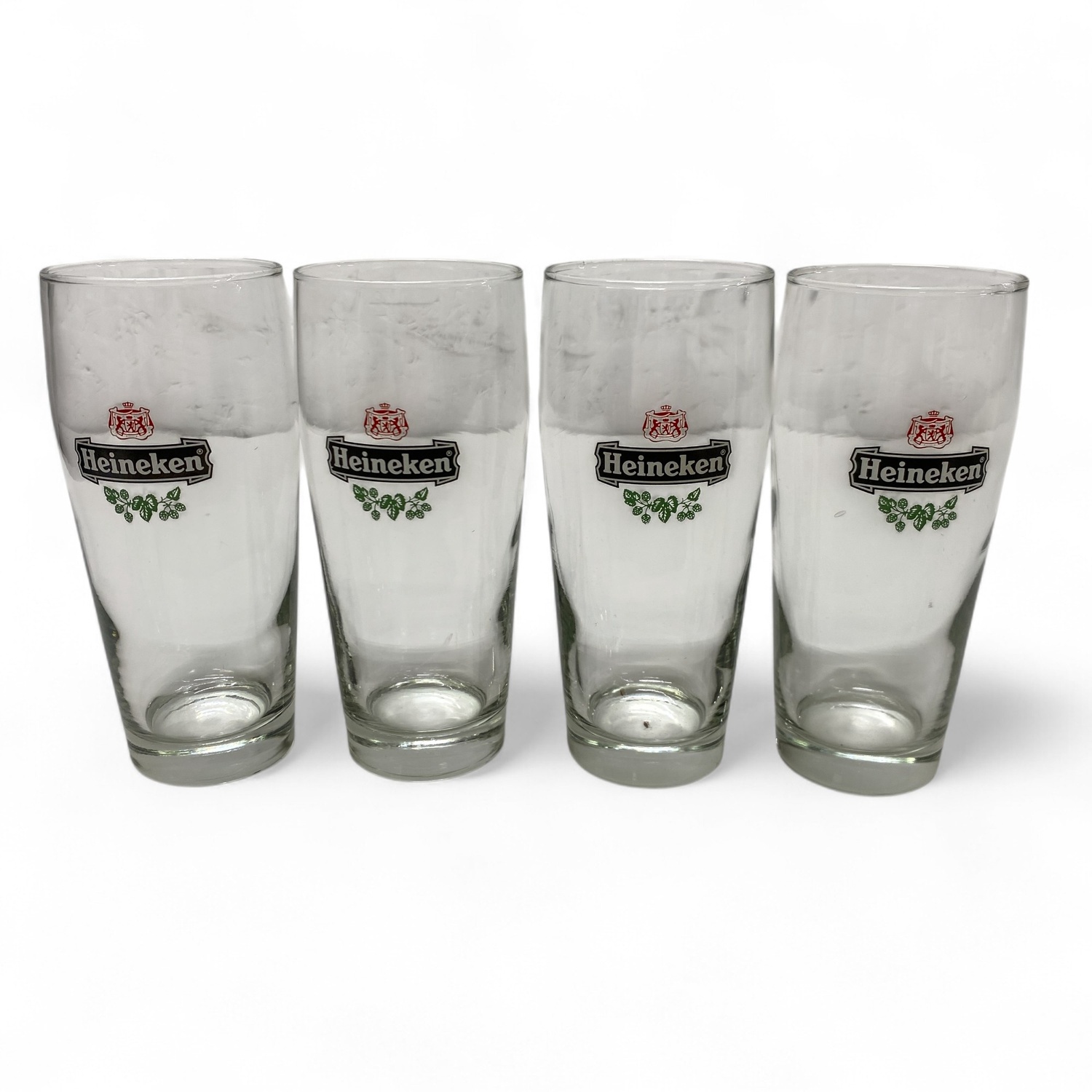Heineken Ölglas 4 st Öl Glas Beer Glass