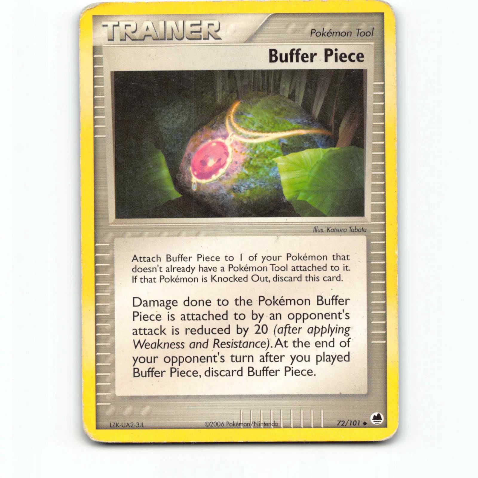 Buffer Piece 72 Pokémon DF EN 72/101 Dragon Frontiers Pokemon Kort EX-Era