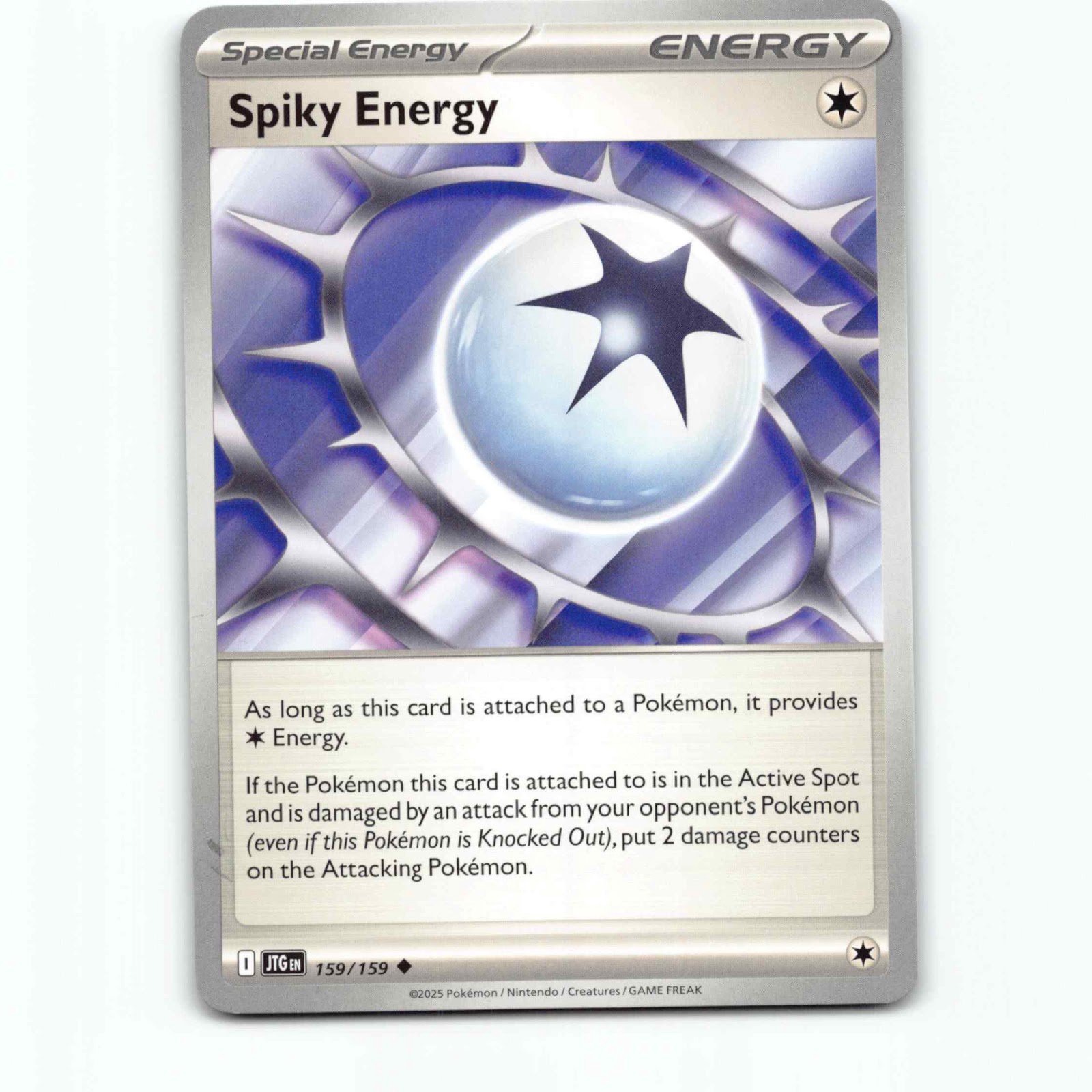 Spiky Energy 159/159 Pokémon JTG EN Journey Together Pokemon Kort Scarlet & Viol