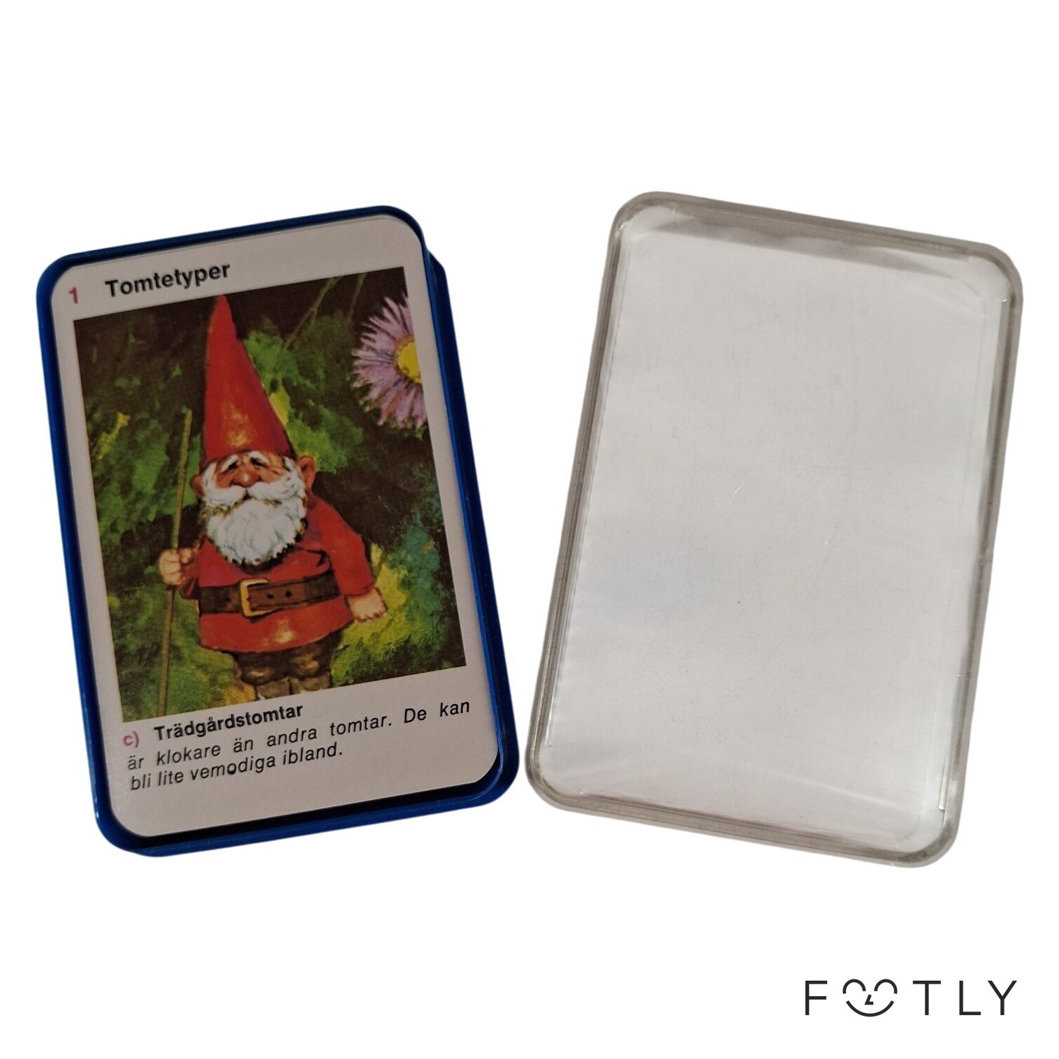 Piatnik Tomtetyper Kortlek Vintage Spelkort Gnome Cards Spielkarten Tomte Retro
