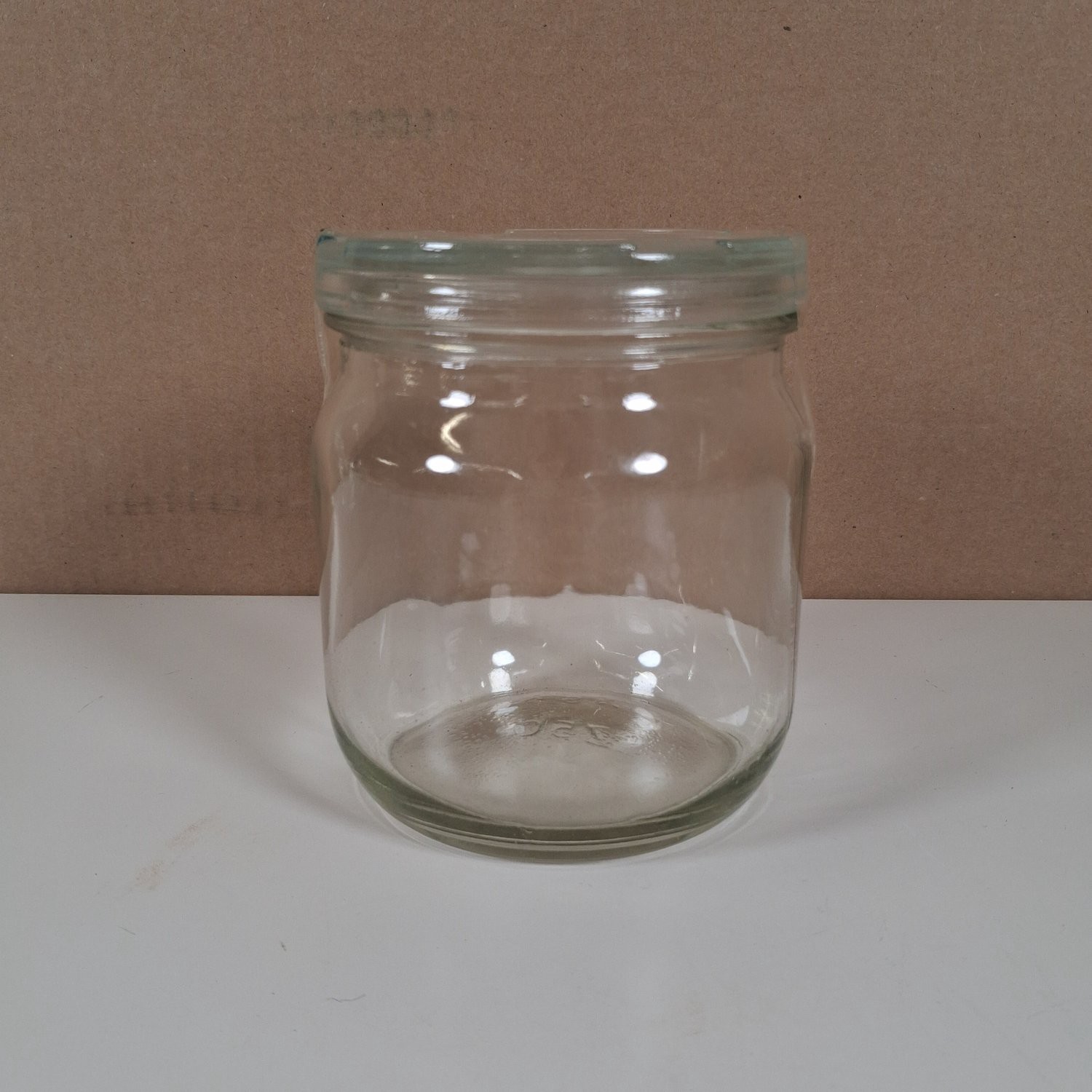 Surte Glasburk Vintage Glaslock Syltburk Förvaring Sverige Retro Gla Burk