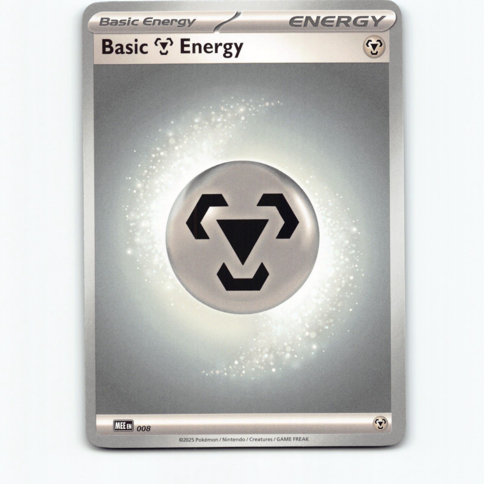 Pokémon Basic Metal Energy MEE EN 008/008 Pokemon Kort Mega Evolution Energy Meg
