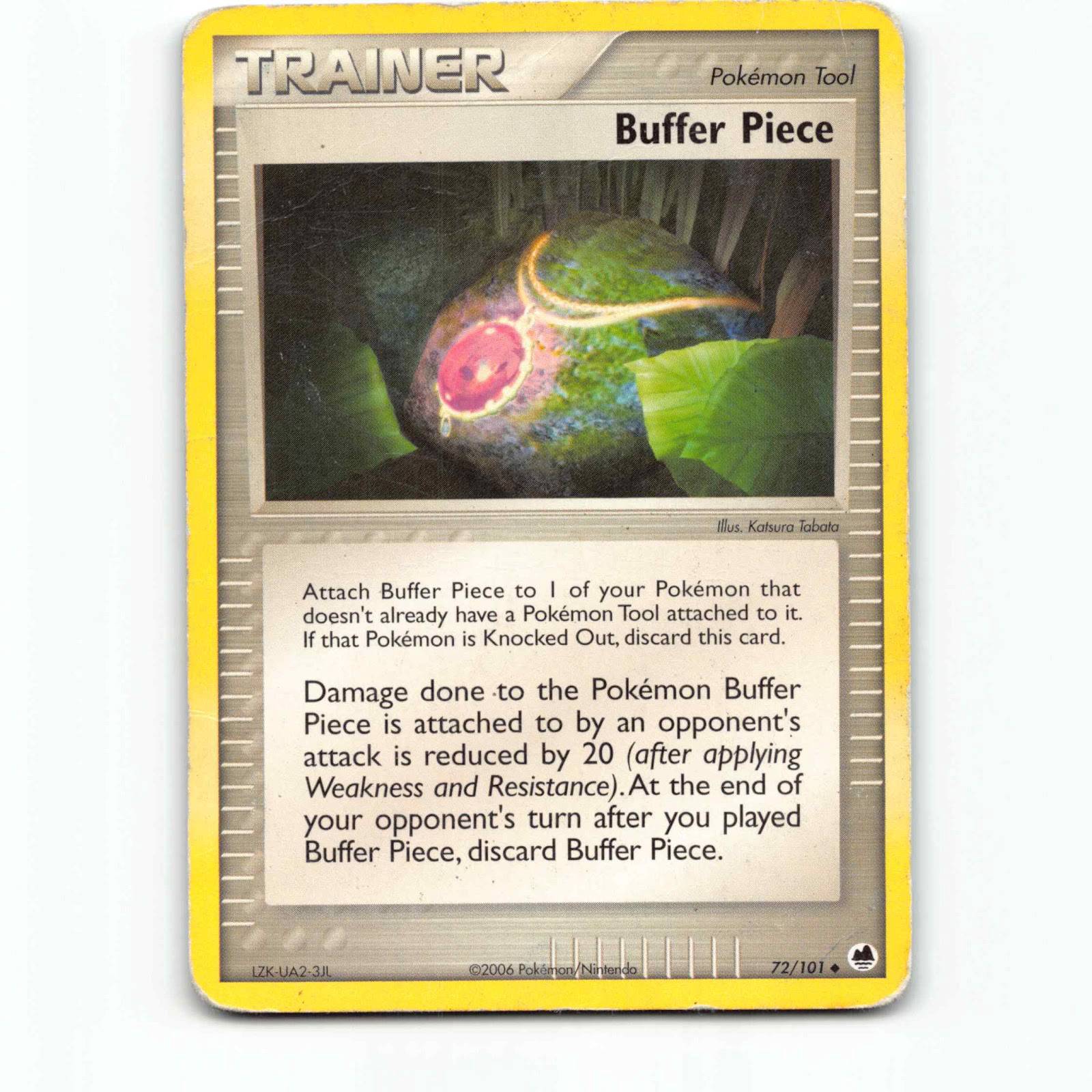 Buffer Piece 72 Pokémon DF EN 72/101 Dragon Frontiers Pokemon Kort EX-Era
