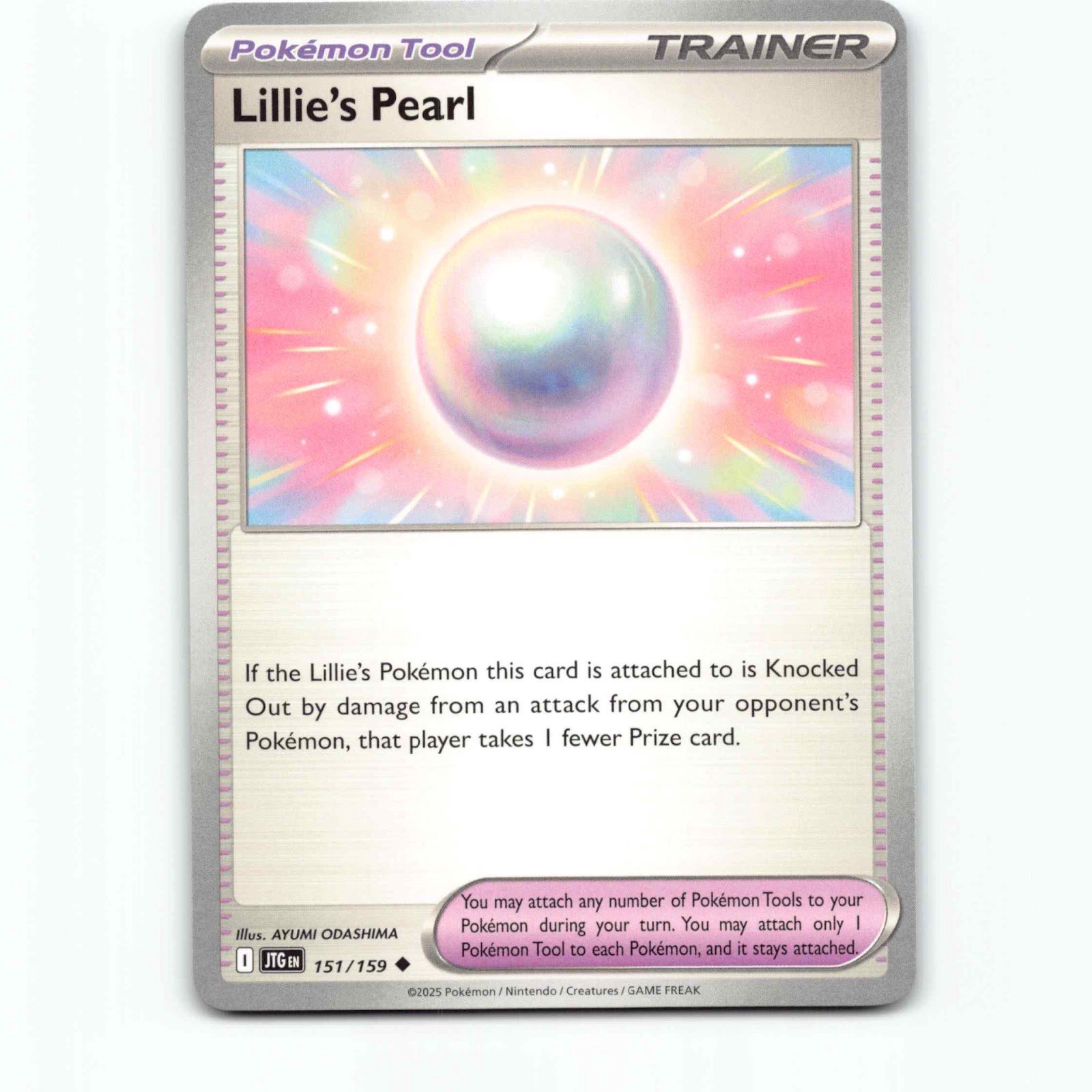 Lillie's Pearl 151/159 Pokémon JTG EN Journey Together Pokemon Kort Scarlet & Vi