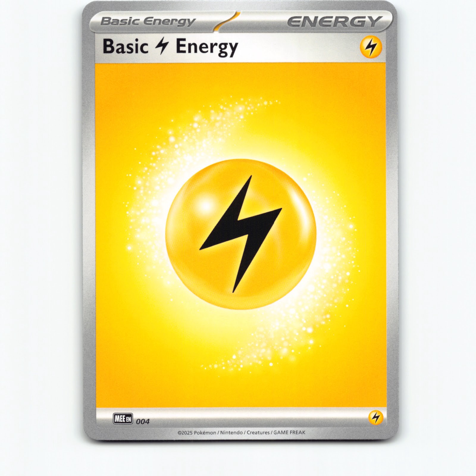 Pokémon Basic Lightning Energy MEE EN 004/008 Pokemon Kort Mega Evolution Energy