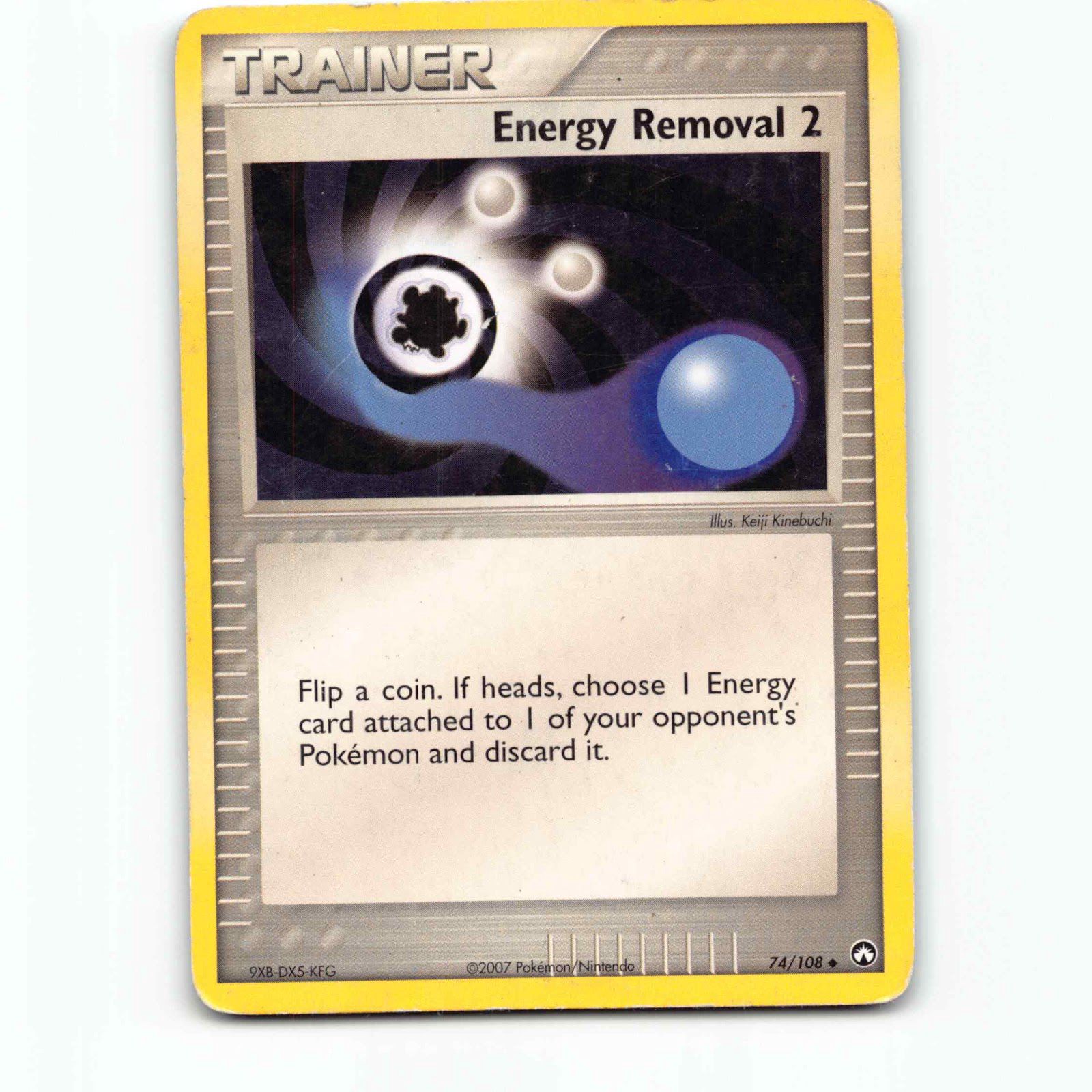 Energy Removal 2 74 Pokémon PK EN 74/108 Power Keepers Pokemon Kort EX-Era