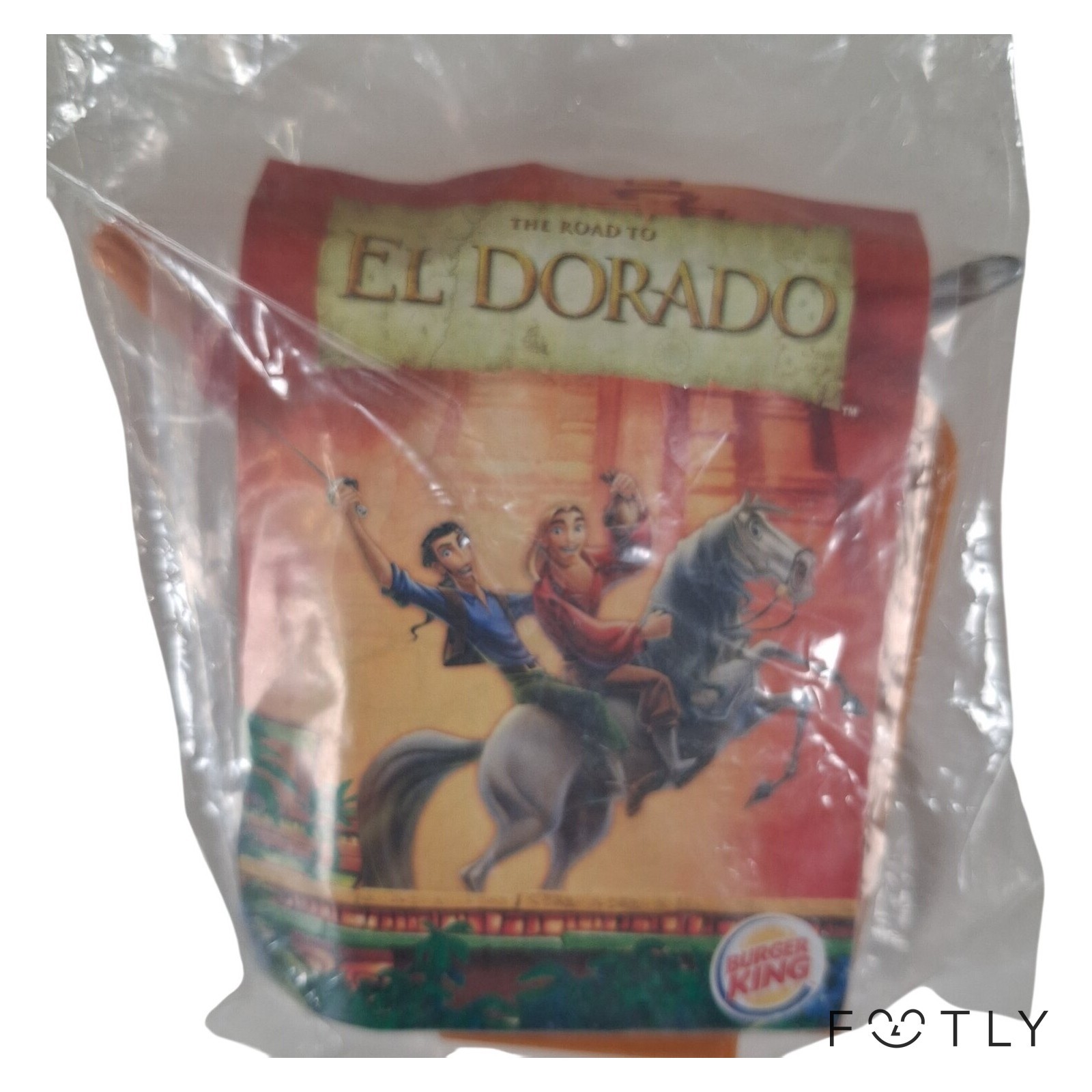 Burger King Vägen Till El Dorado Figur Oöppnad 2000 Retro Kids Meal Retro
