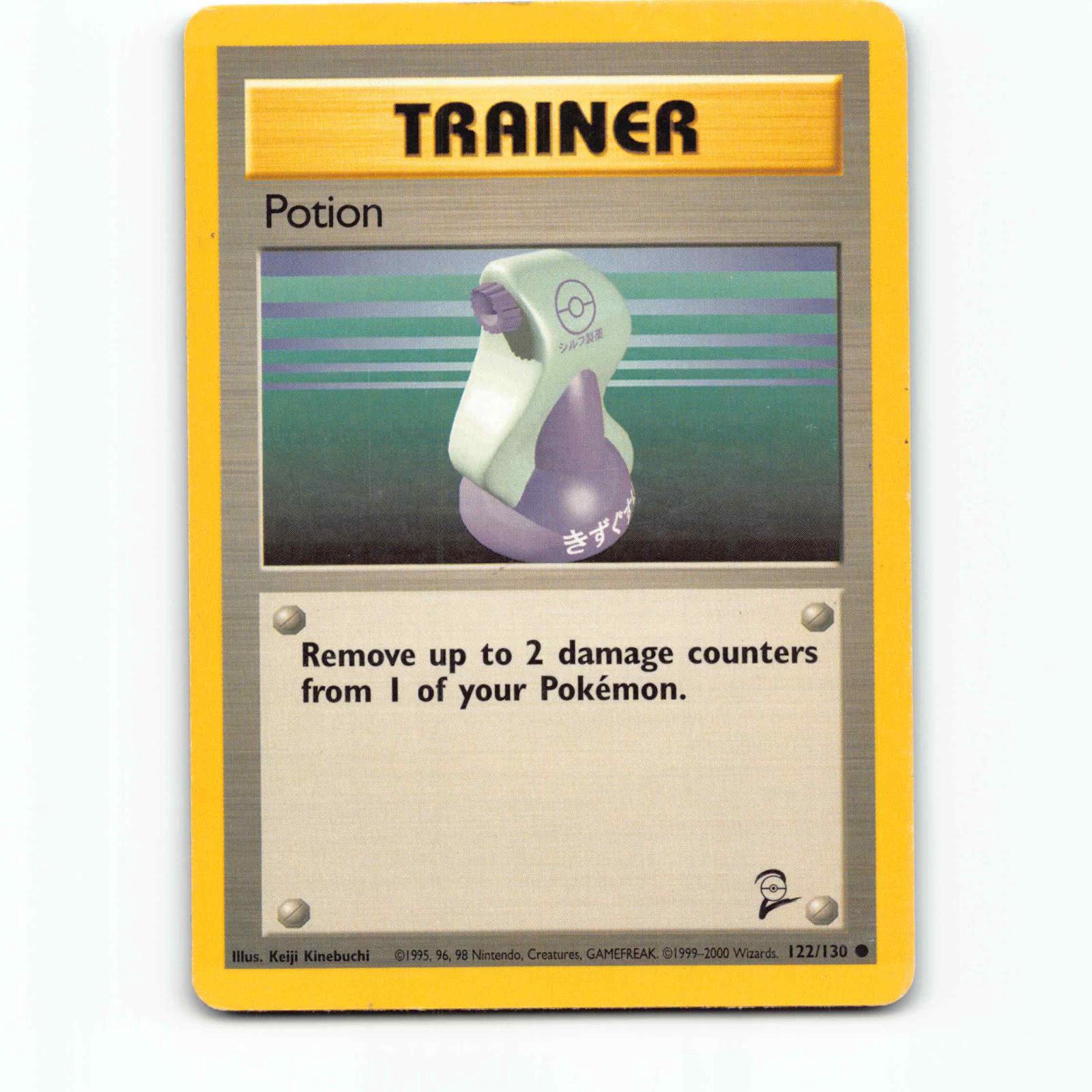 Potion 122 Pokémon B2 EN 122/130 Base Set 2 Pokemon Kort Wizards of The Coast