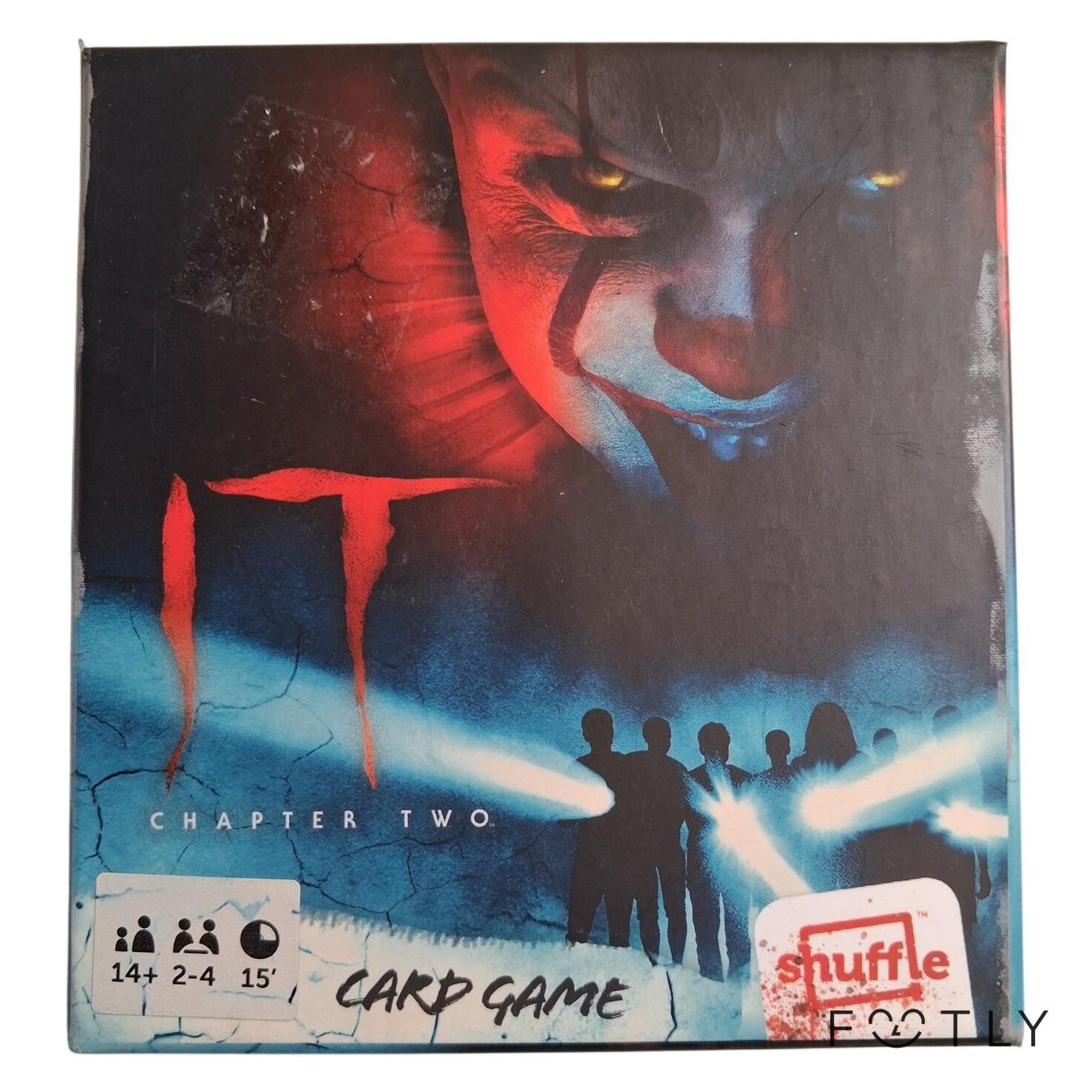 IT Chapter Two Kortspel Shuffle 2-4 Spelare Skräck Ballonger Partyspel