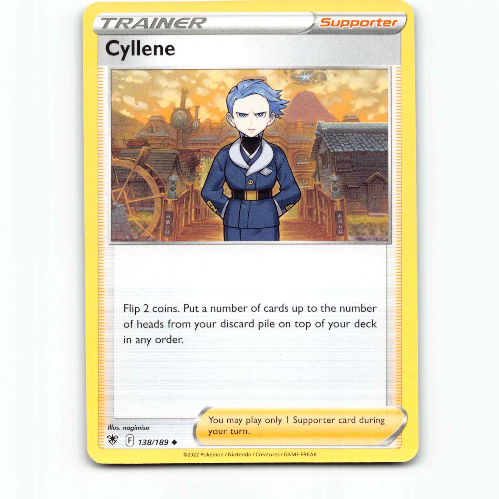 Cyllene 138 Pokémon ASR EN 138/189 Astral Radiance Pokemon Kort Sword & Shield